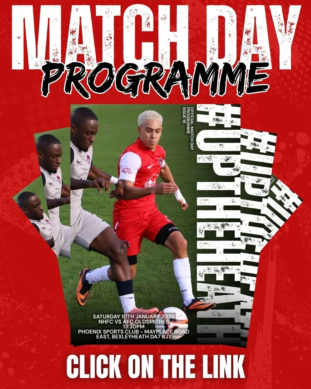 Can't make it today? Don't worry we have everything you need to know right here on our Match Day Programme!

Click on the link in bio ☝

#uptheheath🔥🦊
