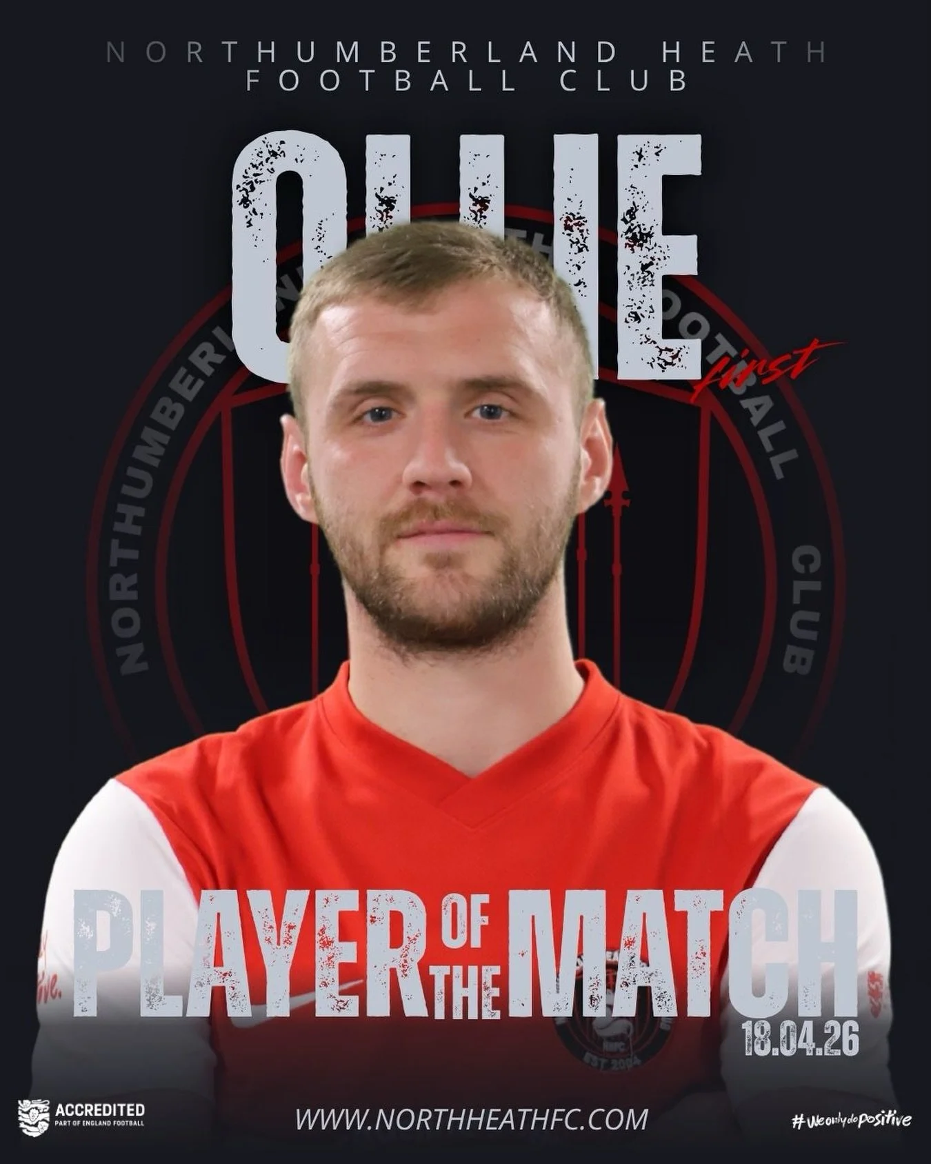 🍾 Player of the Match 🍾

Solid performance from this guy today. 

Congratulations Ollie 

#uptheheath🔥🦊