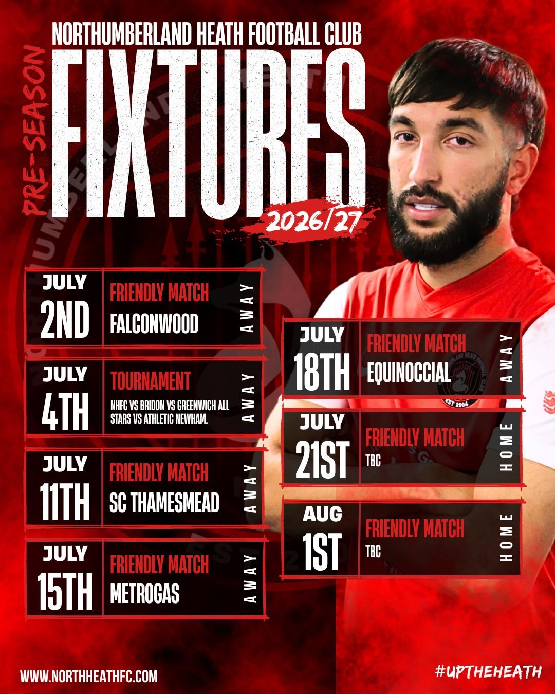 Pre-season should challenge you.
Comfort doesn&rsquo;t prepare teams.

This summer, we&rsquo;ve deliberately put together a tough schedule against strong opposition because we want to test ourselves properly, physically, mentally and tactically.

The
