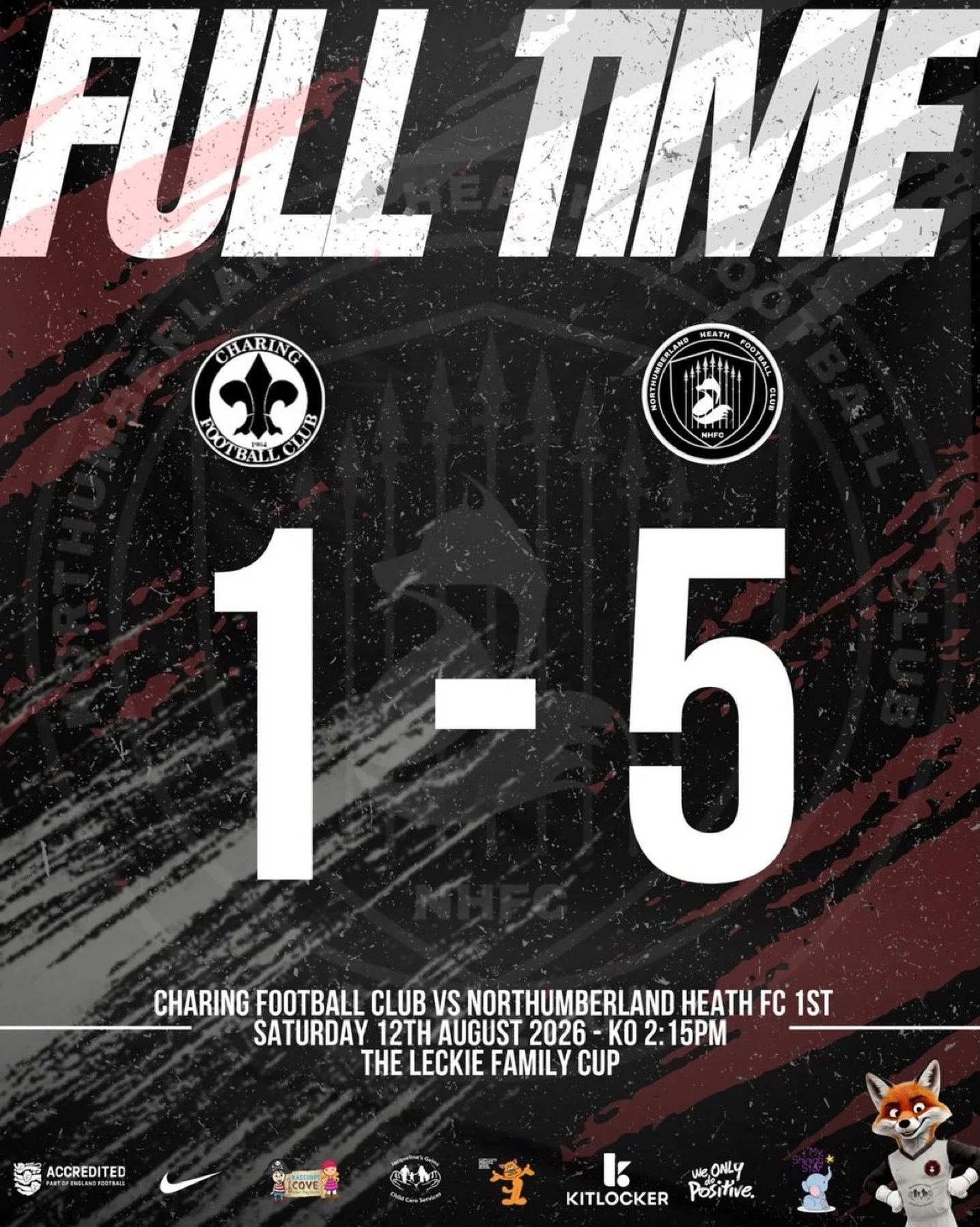 And we move on through to the next round of the cup 💪

A dominate display in large parts today.

Good luck to @CharingFC for the rest of their season. 

@KCFL1516 
#uptheheath🔥🦊