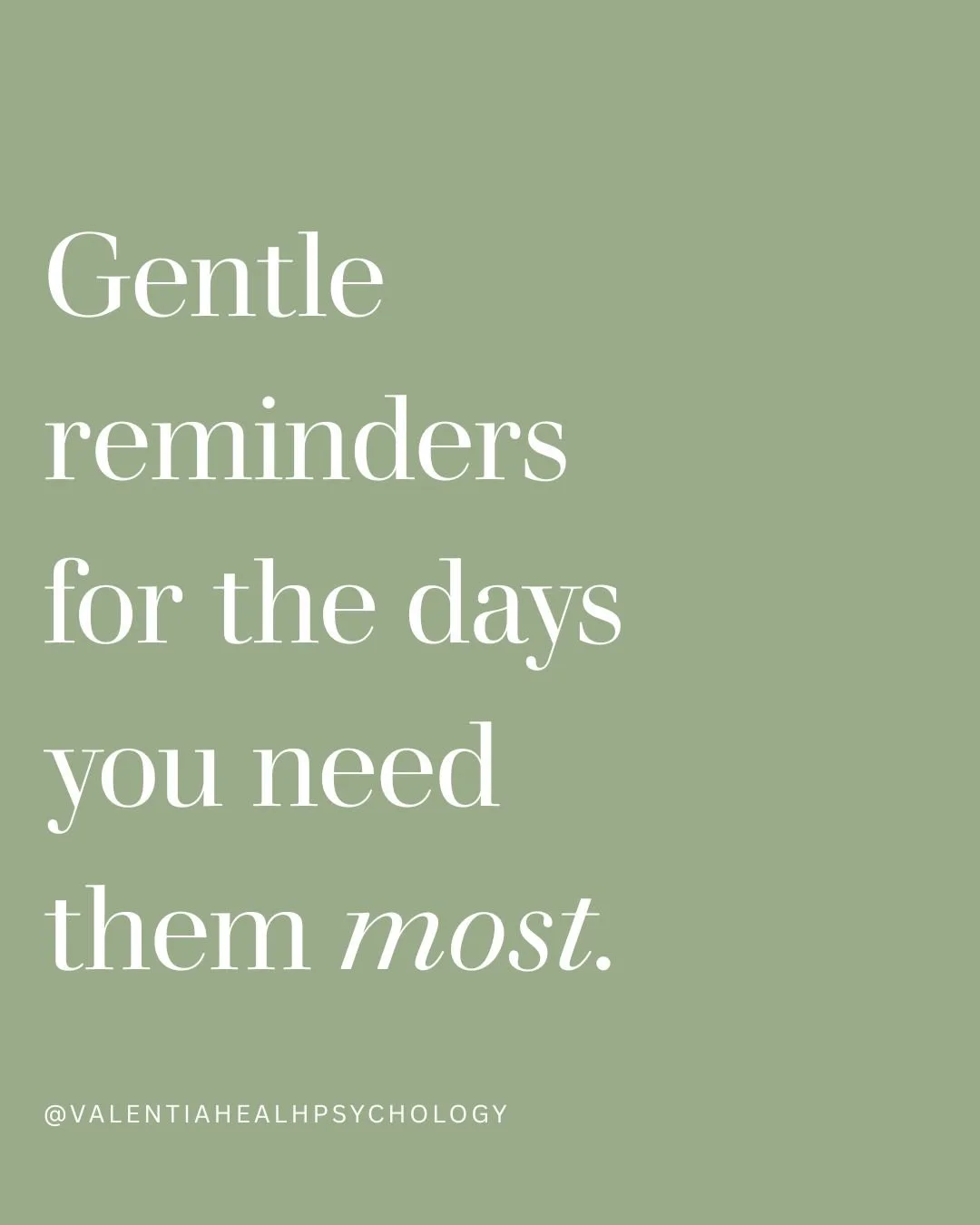 Some gentle reminders for you today 🌿

 #dailyremindertoself #mentalhealth #mentalhealthmatters #BrisbanePsychologist