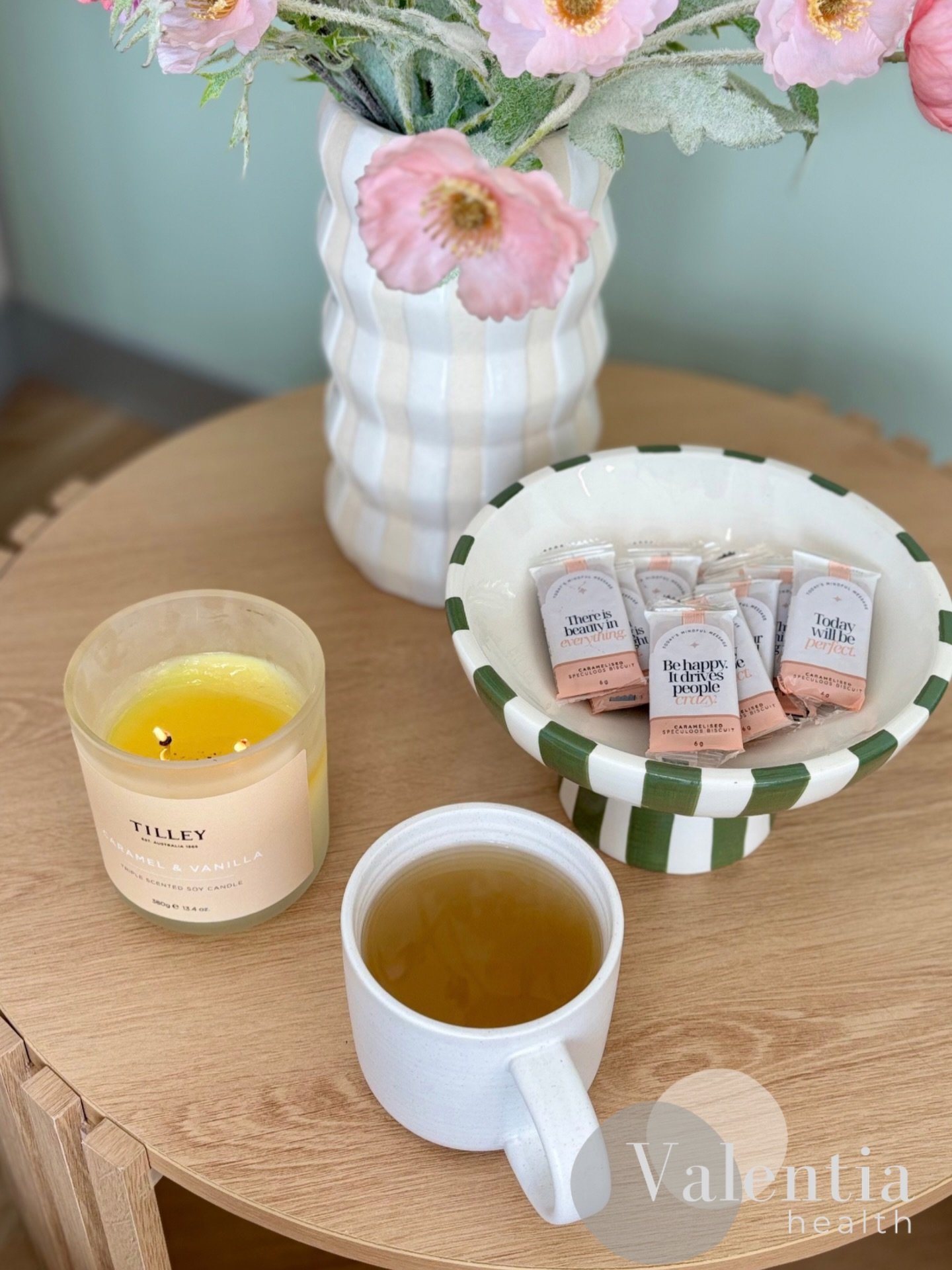 For some of our clients the process of a therapy session ends with a cup of herbal tea and some quiet time, journaling, or a chit chat with me. Whatever your version of therapy looks like just let me know and I&rsquo;ll do what I can to make it happe