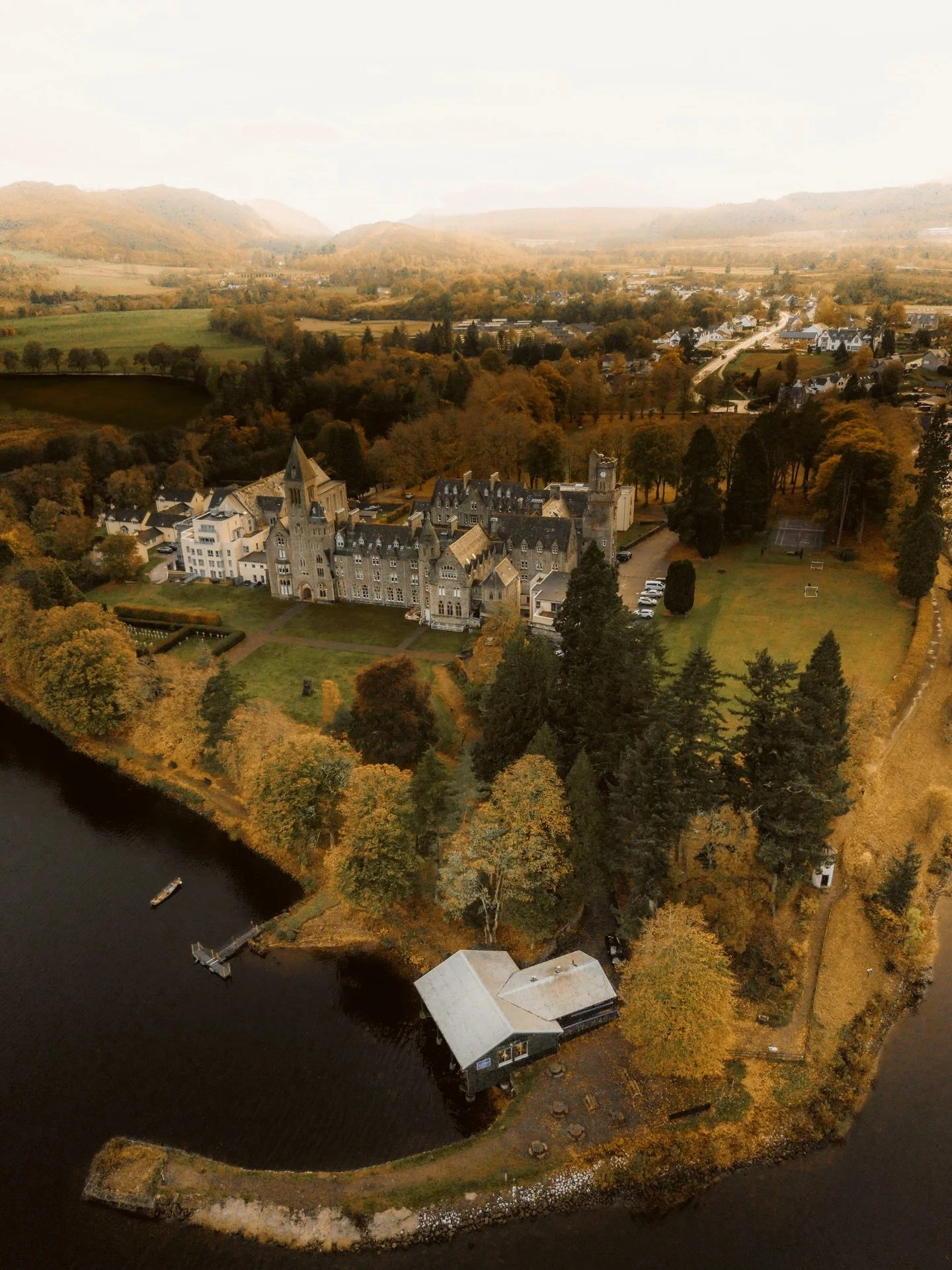 Stay here and see everything.
The Highland Club makes such an incredible base for exploring the Highlands.
Set on the shores of Loch Ness in a beautifully restored abbey, wake to mist drifting across the water, wander cloistered corridors that feel l