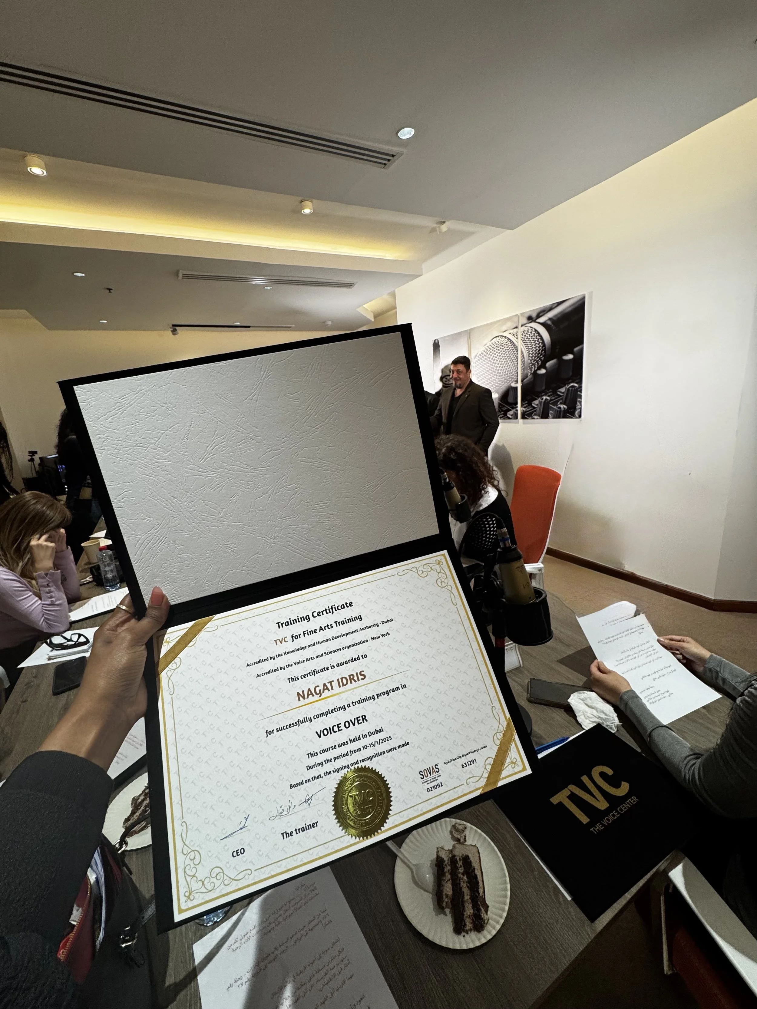 Voice - over course Arabic