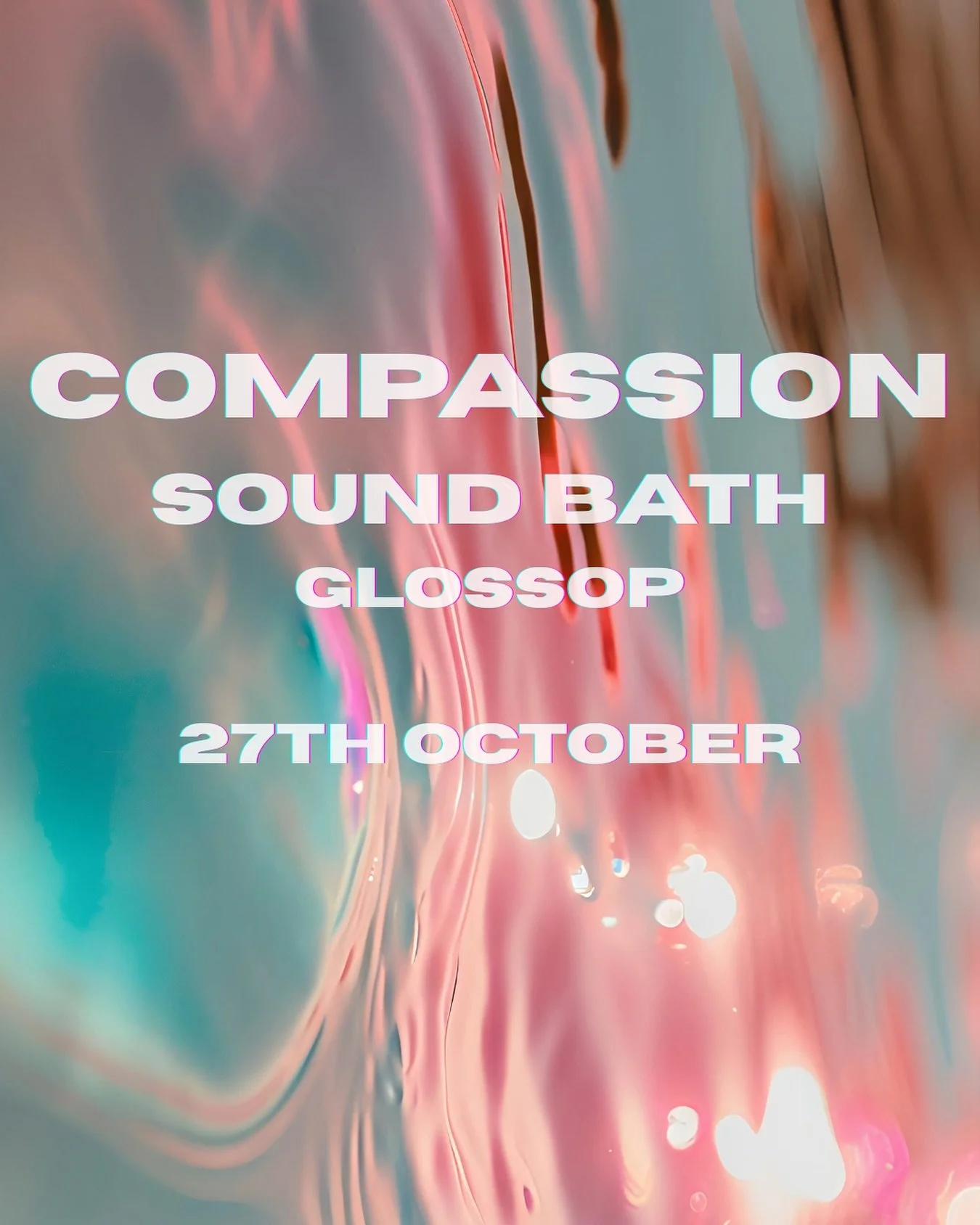 Our next Monday Medicine Session is THIS MONDAY, the 27th of October, where we will be working with the intention of COMPASSION.

As the world around us may appear to be in turmoil, tuning into our compassion for ourselves and others is essential to 