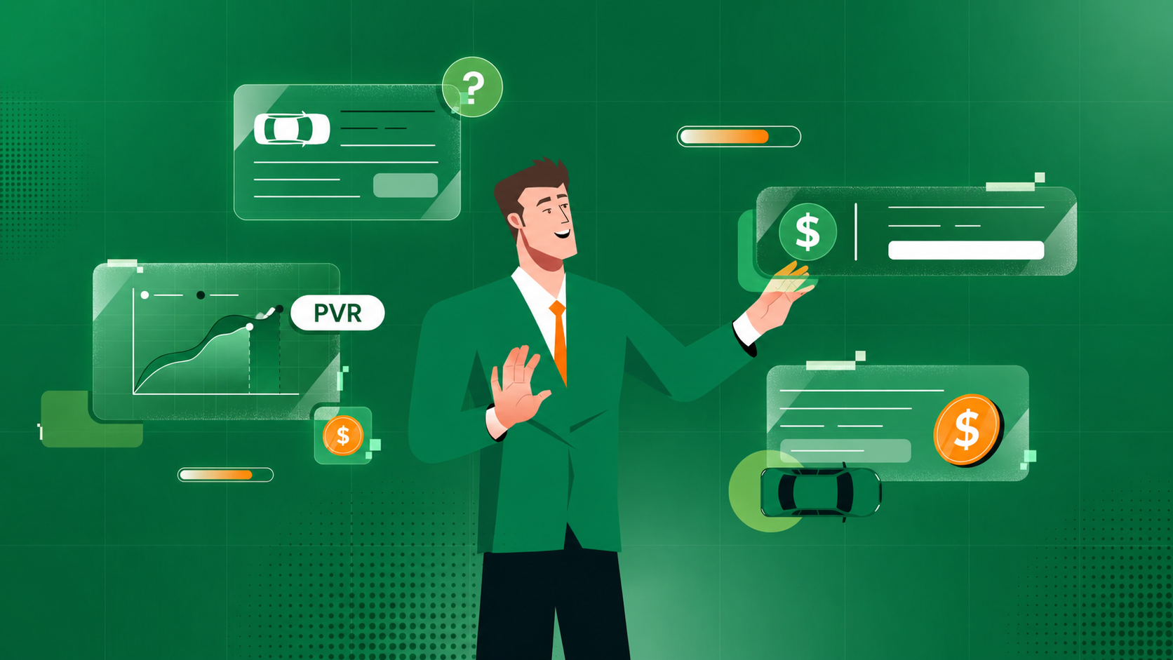 AI-powered customer interview generating training insights and role-play scenarios to prepare dealership F&I teams