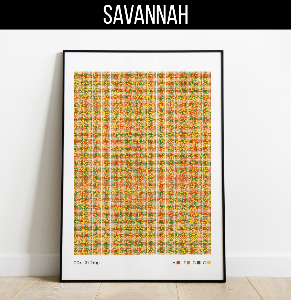 cd4-print-grid-orange-green-yellow-savannah-sunset