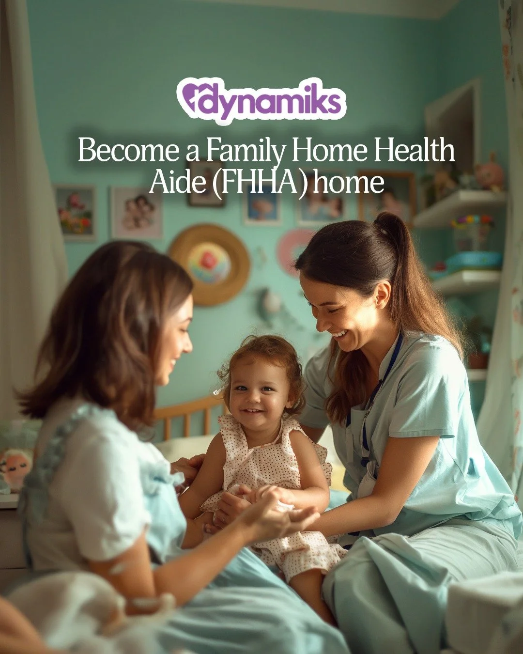 🦋 You can care for your child&mdash;and get certified to do it.
Florida&rsquo;s FHHA program lets you become a Family Home Health Aide and care for your child with medical needs&mdash;at home, with confidence.

👩&zwj;👧&zwj;👦 Be more than a parent