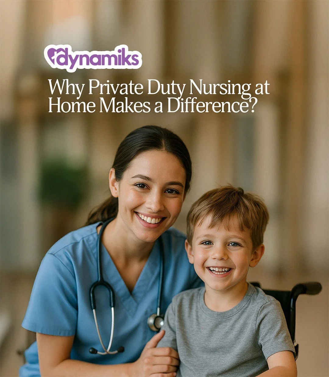 Why Private Duty Nursing at Home Makes a Difference 💙
When it comes to your child&rsquo;s health, there&rsquo;s no place like home. 🏡 Our private duty nurses provide one-on-one, personalized care where it matters most&mdash;in the comfort of your o