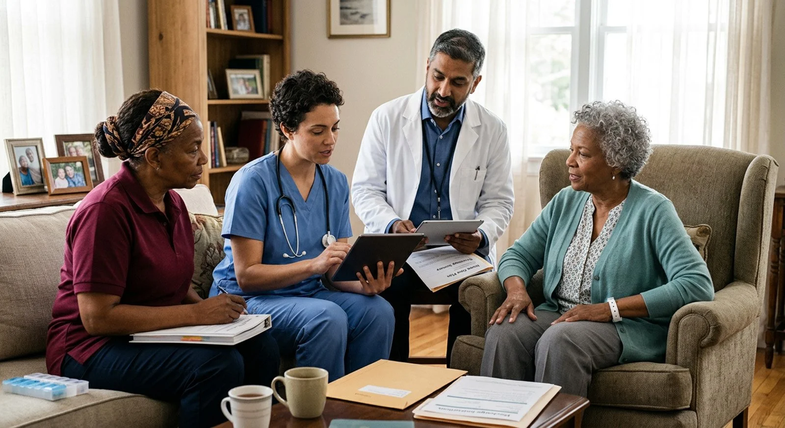 How Home Care Teams Coordinate With Doctors After Hospital Discharge