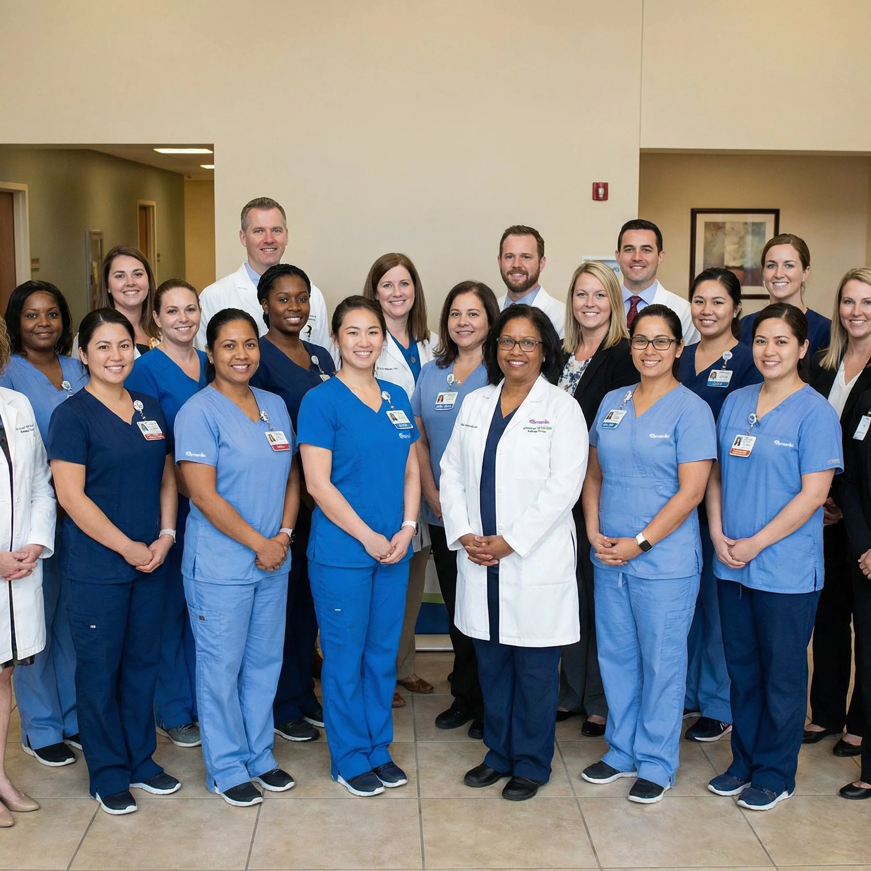 dynamiks home care team of nurses, therapist and HHA