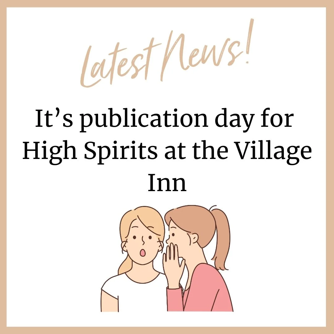 Adam Ant, Bananarama, and a Ghostly Gig! It’s Publication Day for High Spirits at the Village Inn! 
