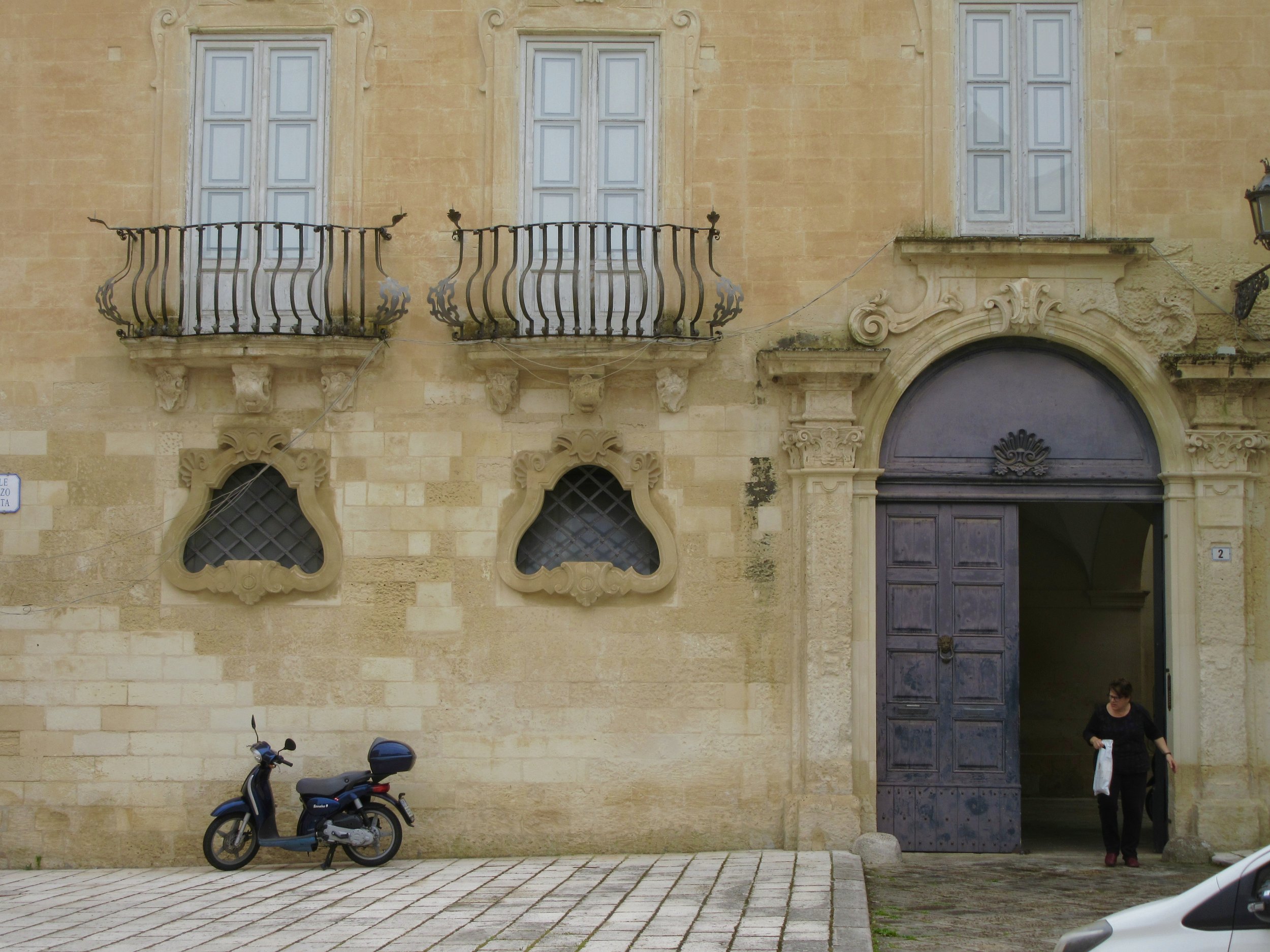 A beautiful historic building in Lecce, Puglia.