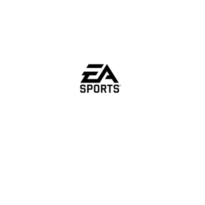 EA Sports logo on a white background.