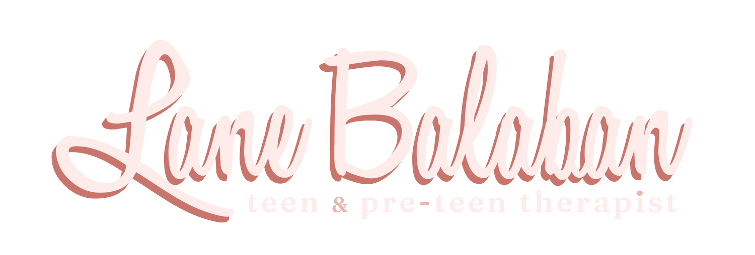 Lane Balaban | teen + pre-teen therapist