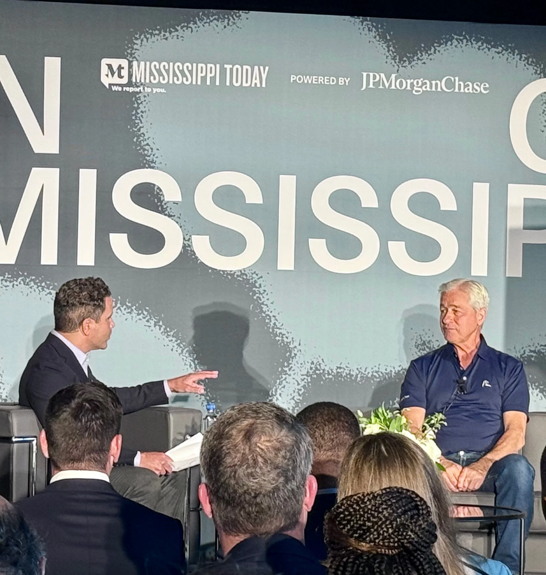 Banking on local news: JPMorgan Chase CEO touts value of community journalism at Mississippi Today event