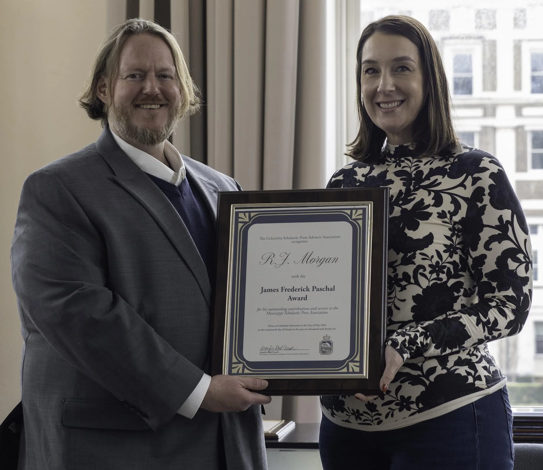 100 years of scholastic journalism education and the honor of a lifetime