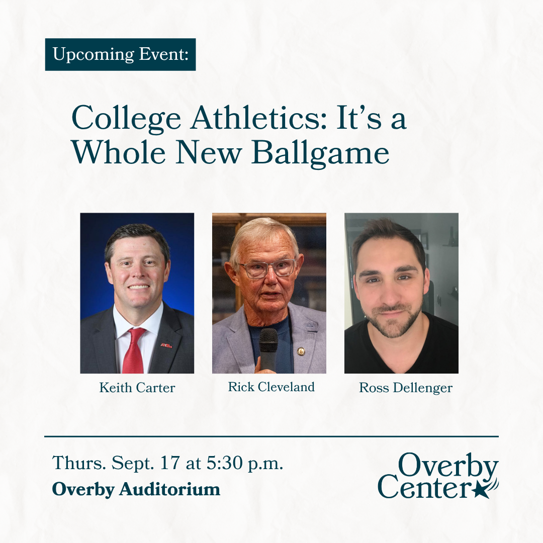 Overby Center-Mississippi Today program to explore changing world of college athletics