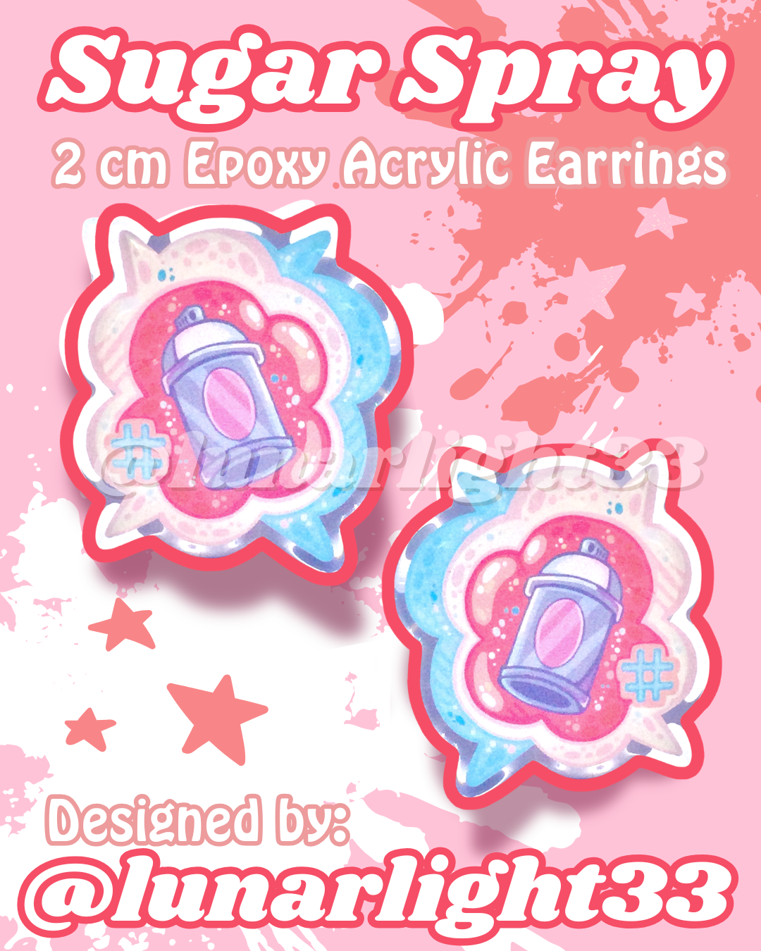 Sugar Spray Earrings