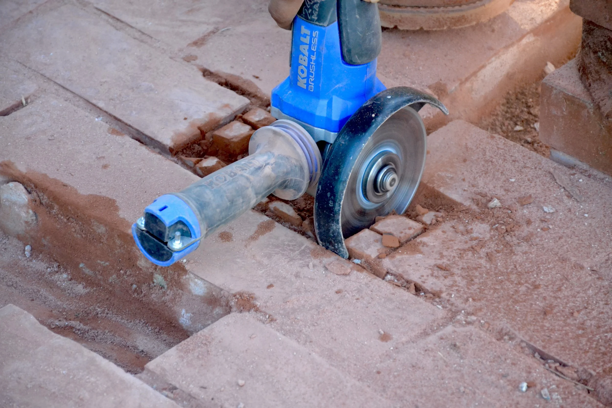 Masonry brick repair at a historic Clemson, SC home restoring original brickwork and mortar