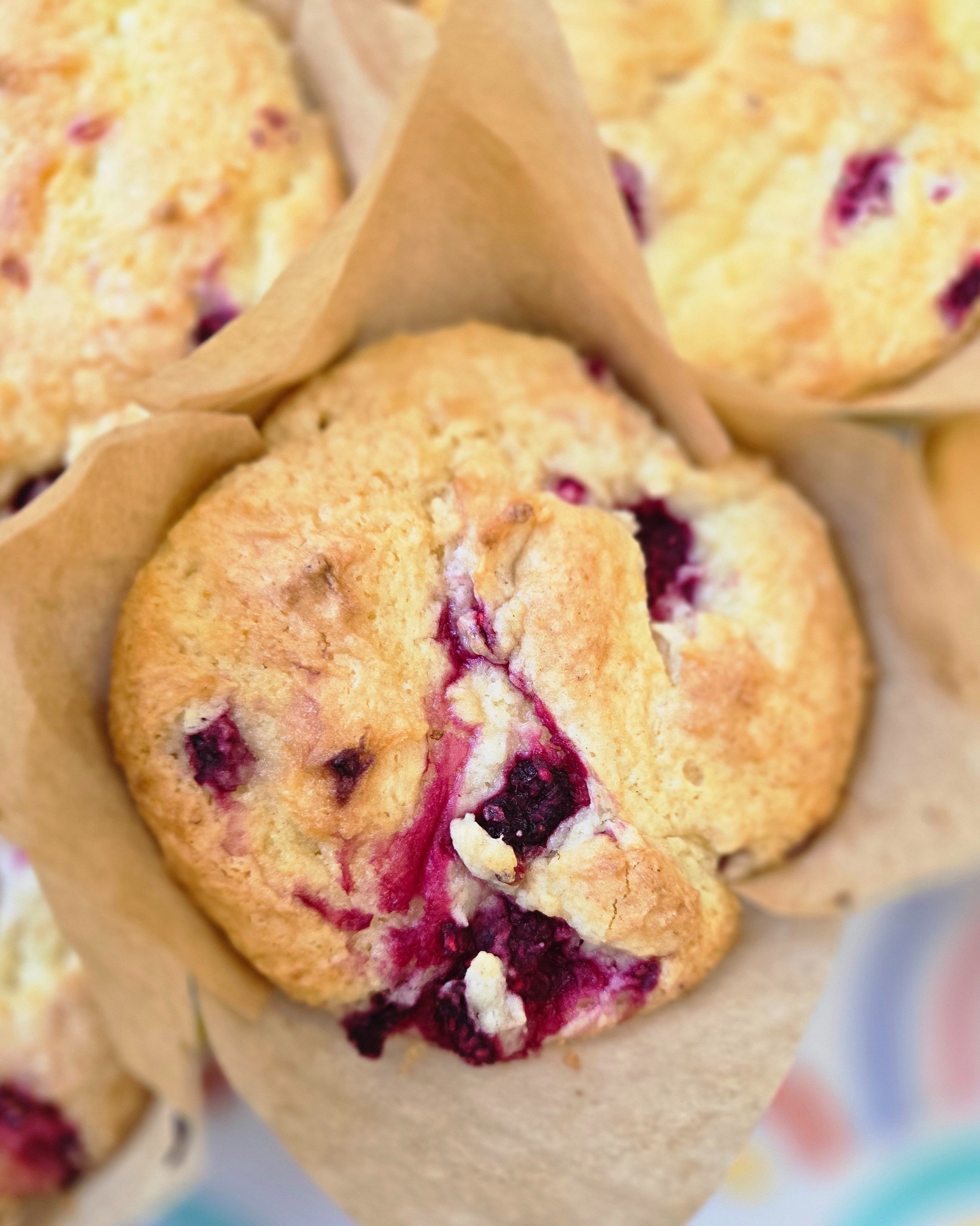 Lemon Raspberry Muffins
