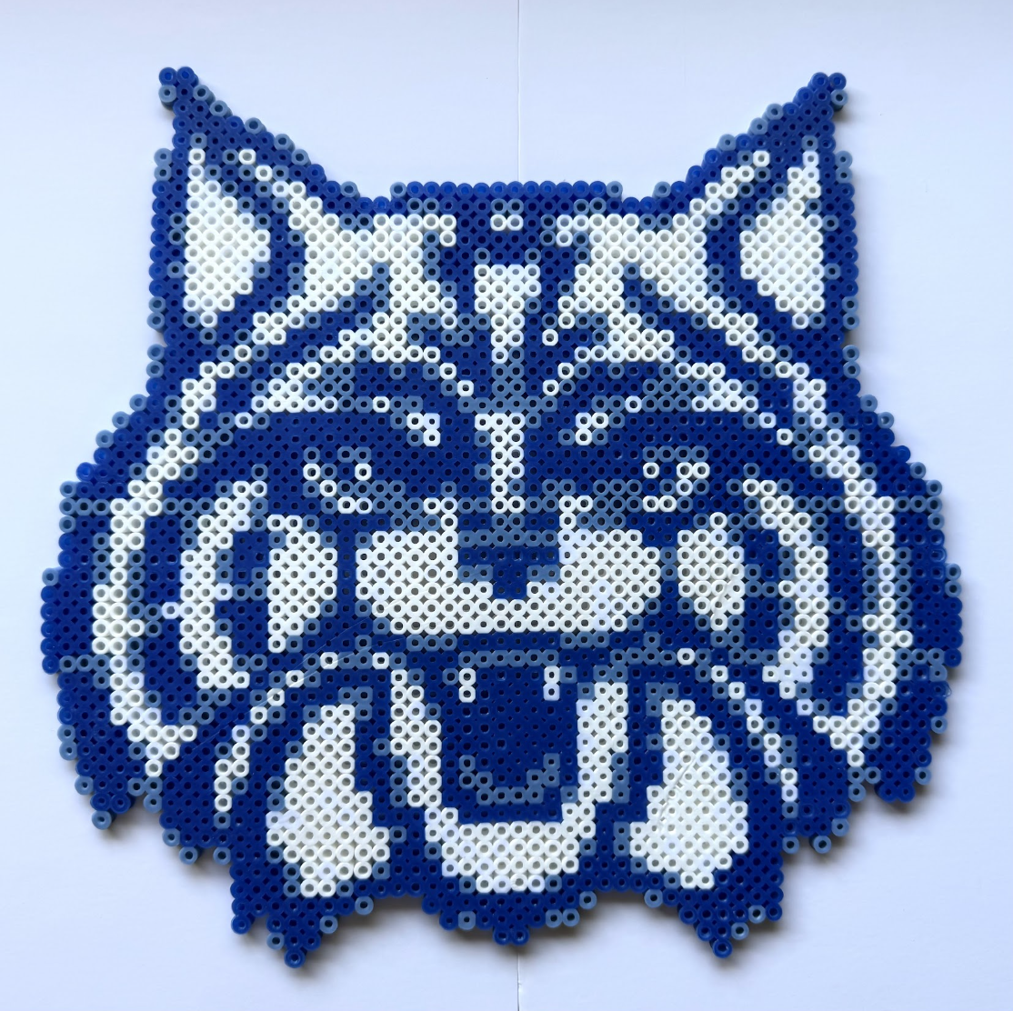 UA WILDCAT FACE© BEADED ART