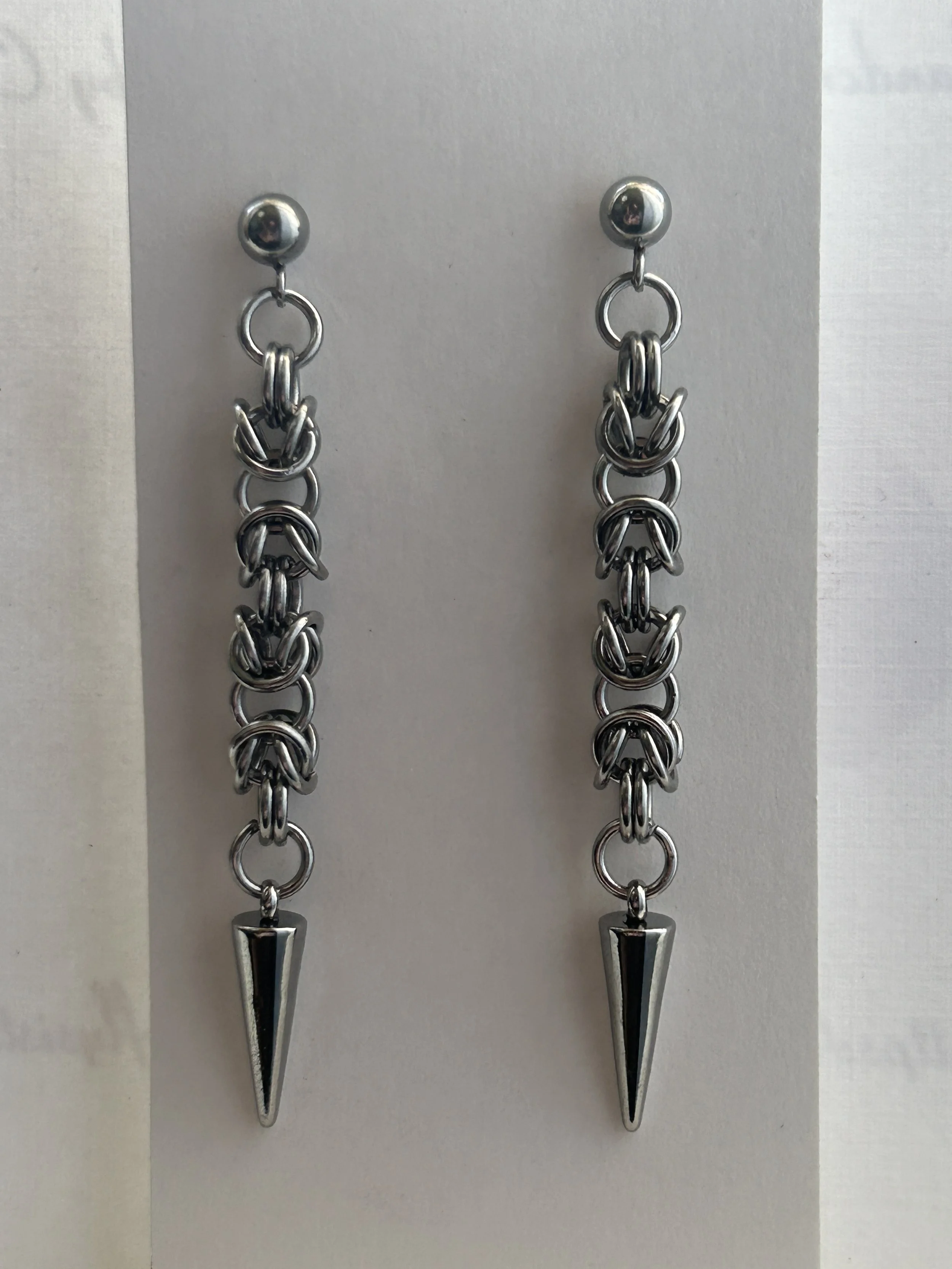 Double Byzantine Spiked Earrings  (2).JPG