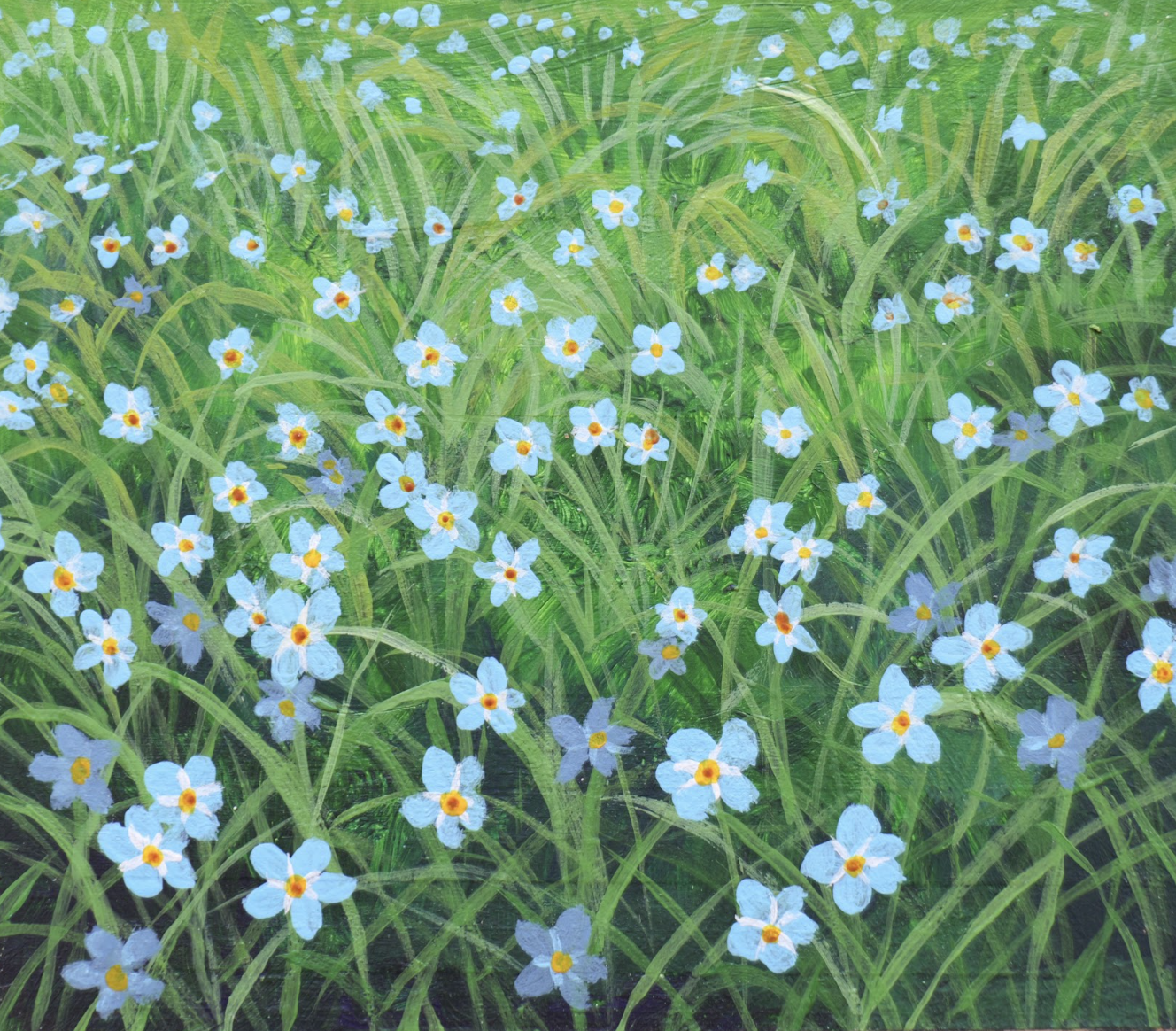 Forget-Me-Not Original Painting