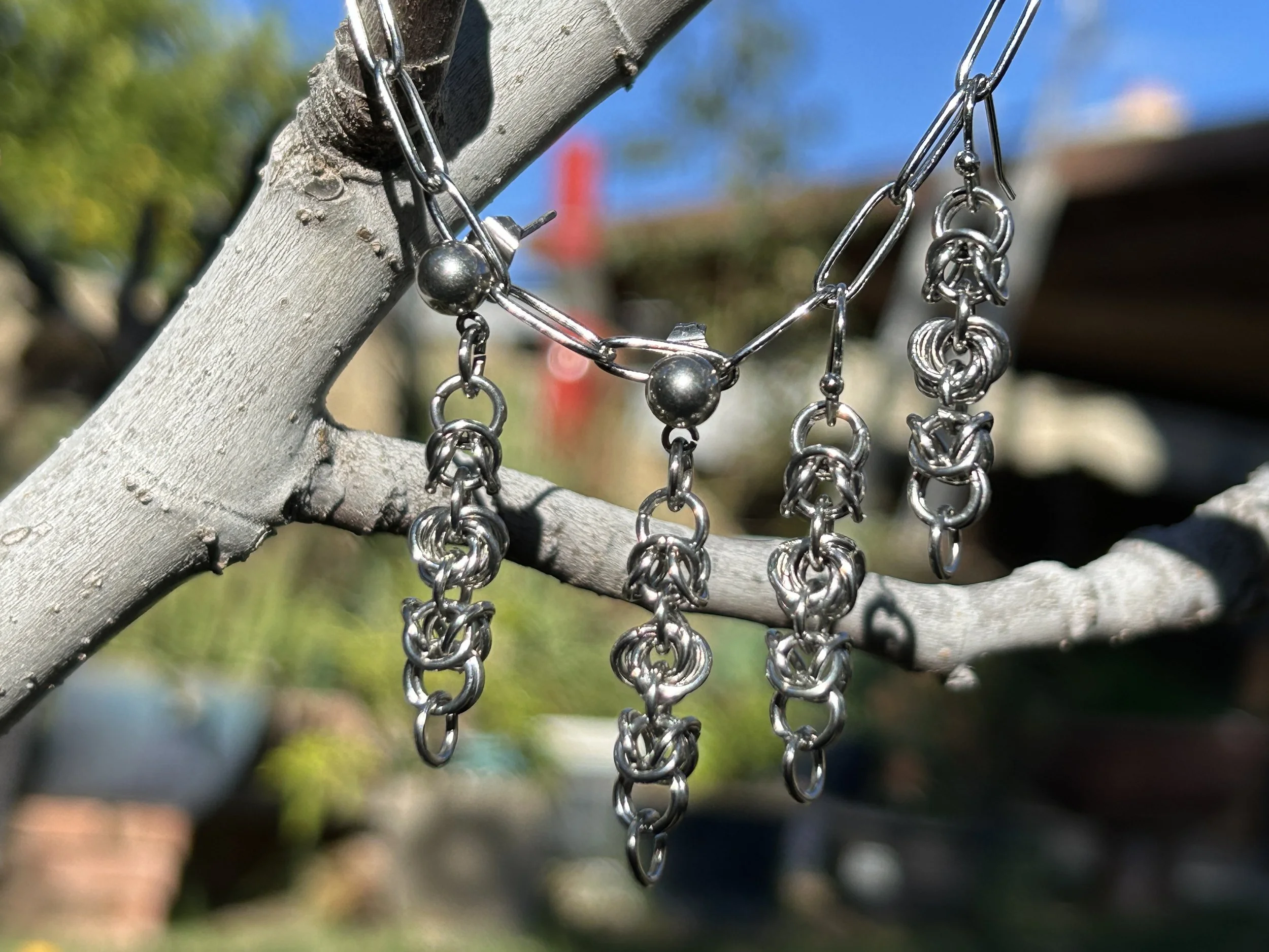 Metallic Whirlpool Earrings.JPG