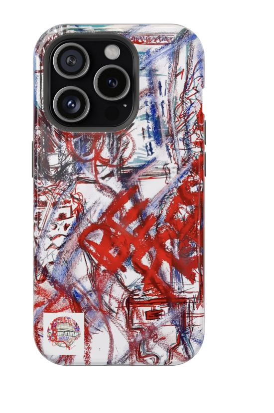 BE PRESENT Phone case