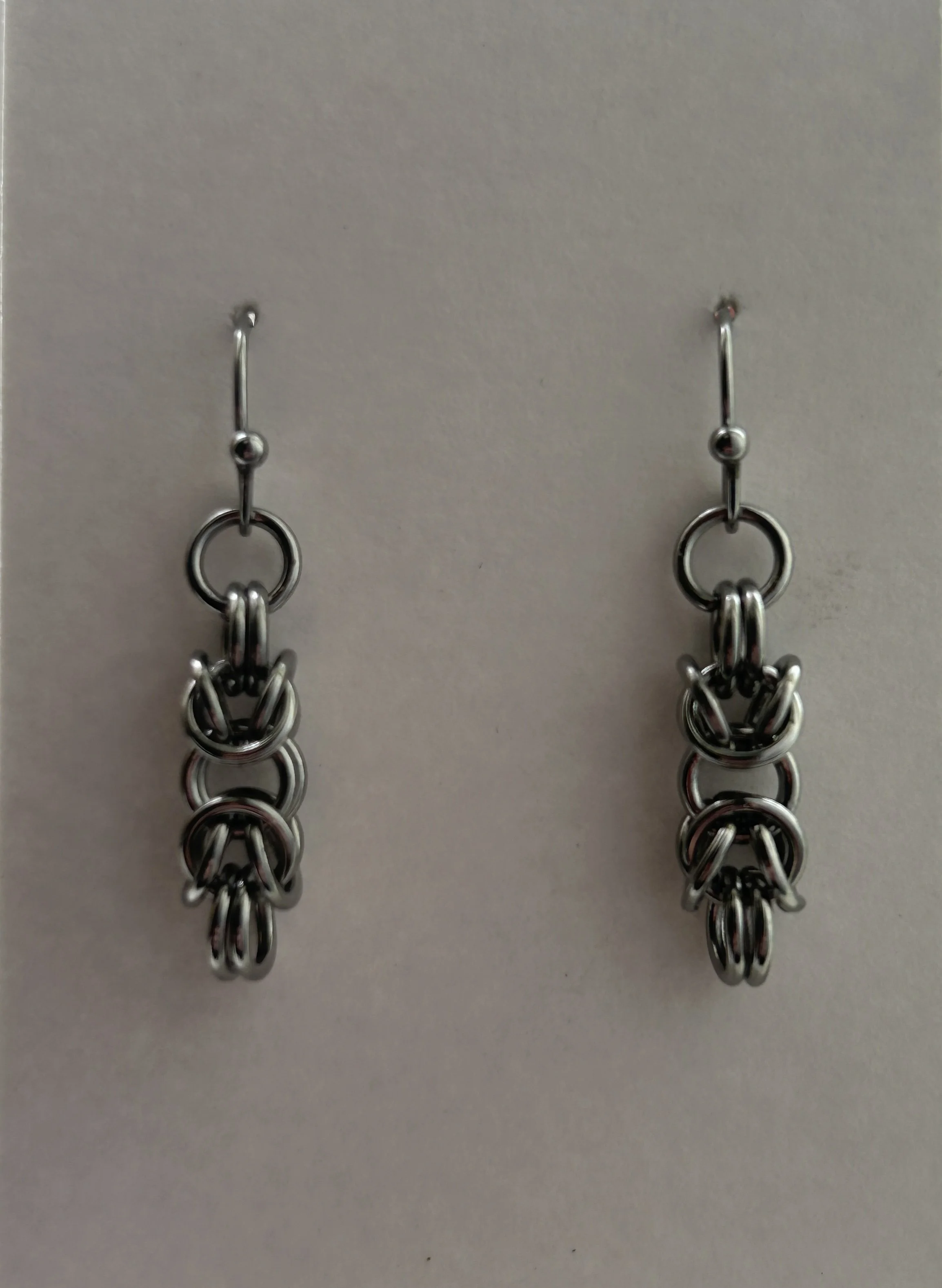 MINIMALIST BYZANTINE EARRINGS