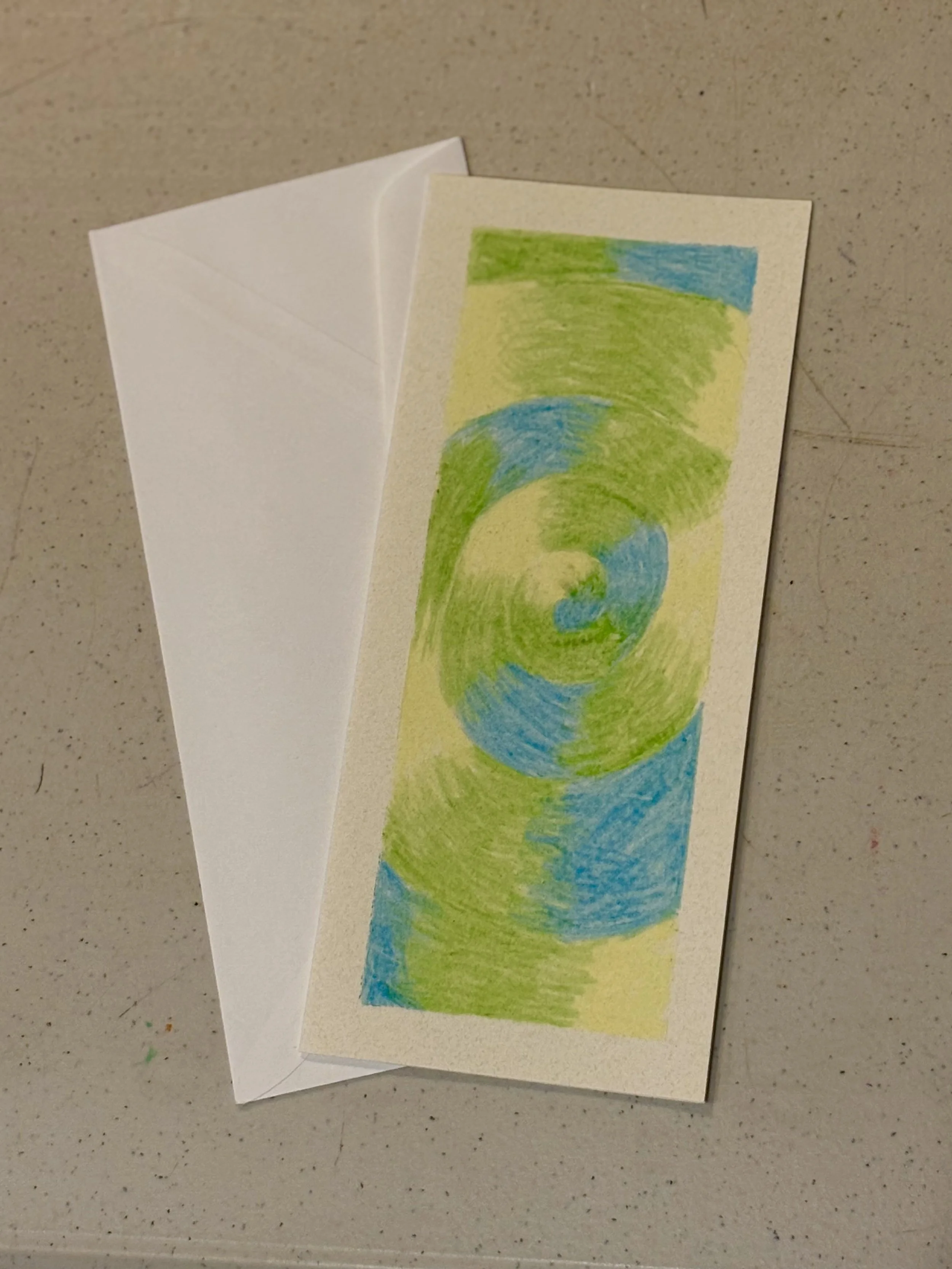 COOL PASTEL GREETING CARD