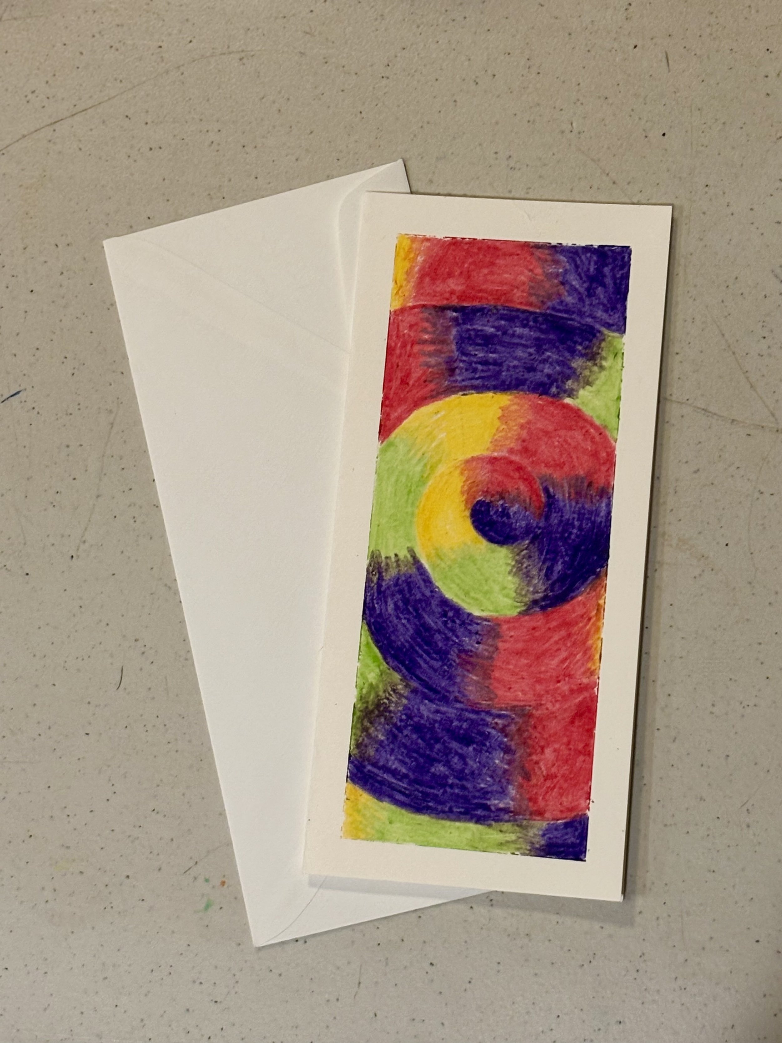 Multicolor Greeting Card