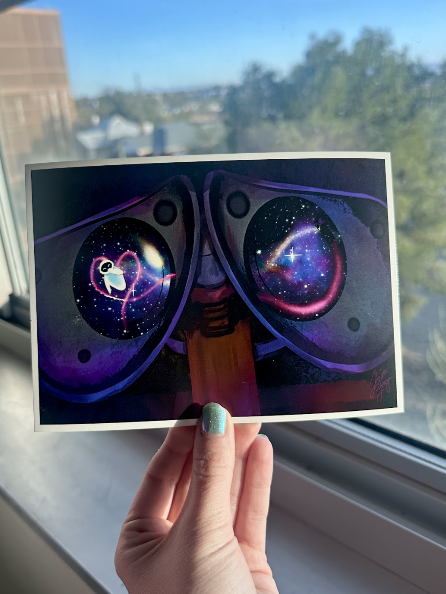 Wall-E fan art print