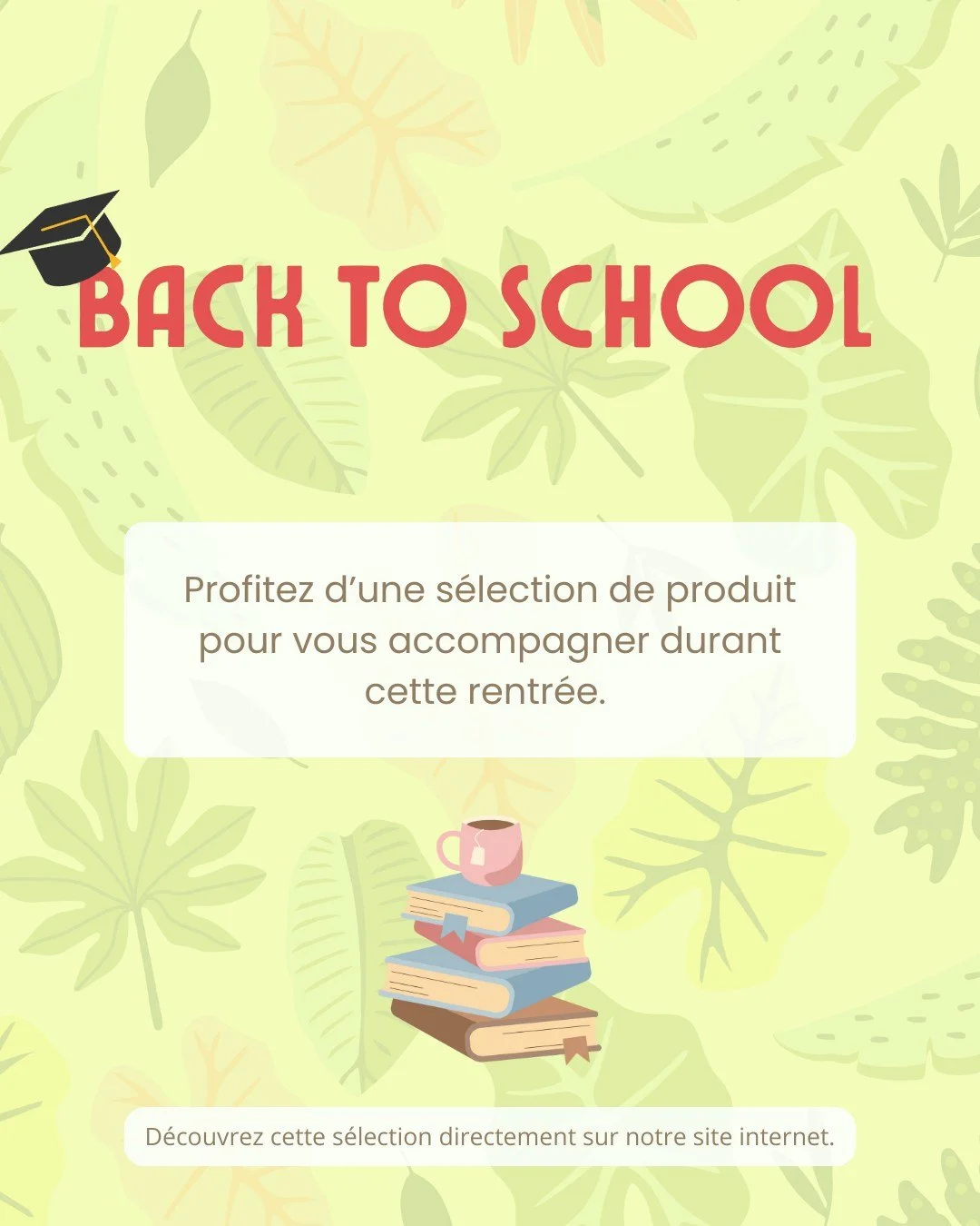 ✏️📚 Back to School vibes 🚀
La rentr&eacute;e, c&rsquo;est l&rsquo;occasion parfaite pour repartir du bon pied (et avec du style 🤓).
On t&rsquo;a pr&eacute;par&eacute; une s&eacute;lection sp&eacute;ciale pour organiser ton quotidien et donner un p