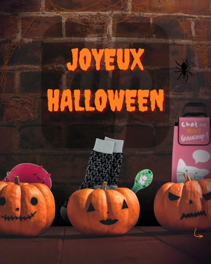 Joyeux Halloween depuis DLP ! 👻

Entre citrouilles malicieuses, toiles d&rsquo;araign&eacute;es et petites touches f&eacute;&eacute;riques, la saison la plus ensorcelante de l&rsquo;ann&eacute;e bat son plein.

Trick or treat ? &Agrave; vous de choi