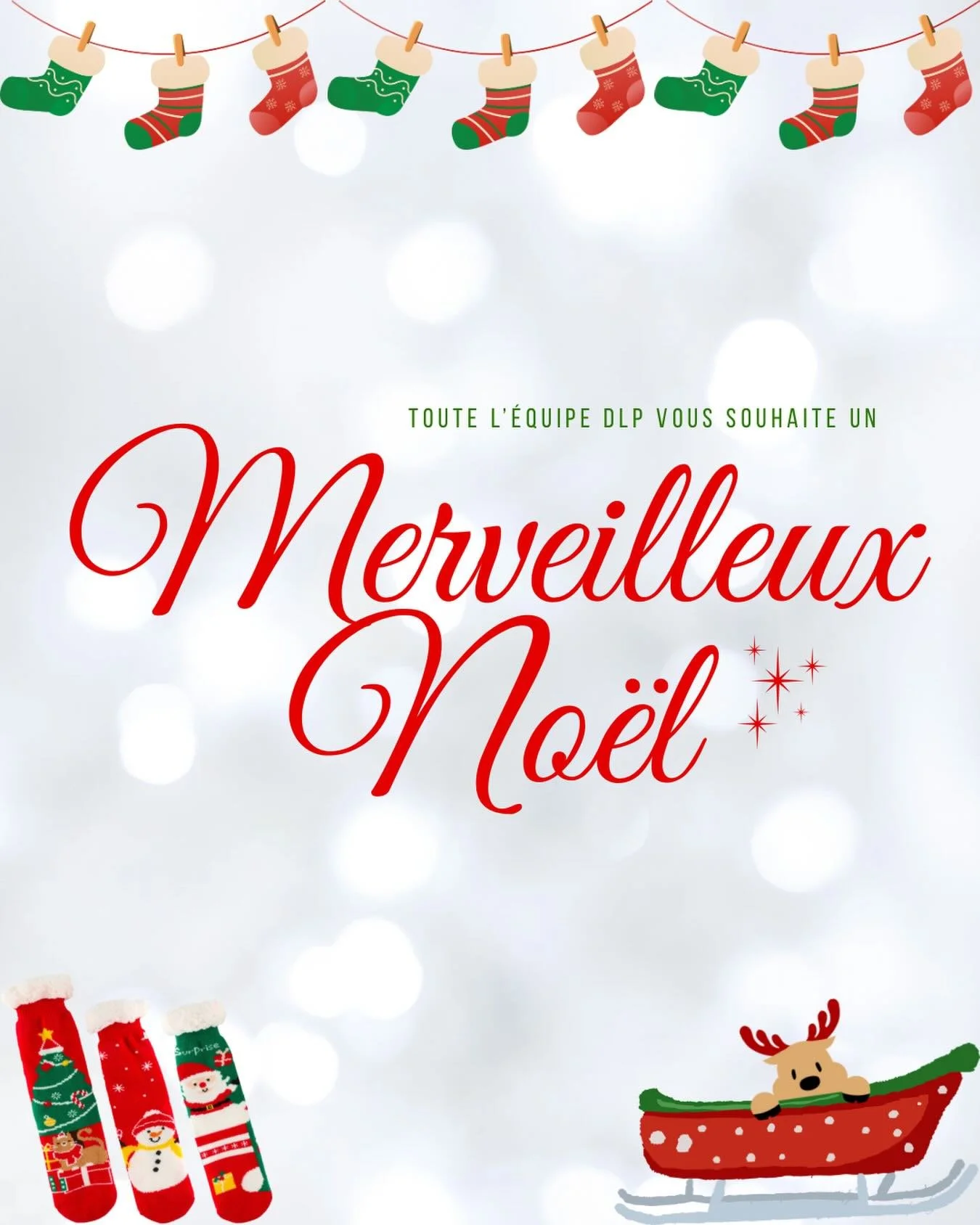 Toute l&rsquo;&eacute;quipe Derri&egrave;re la Porte vous souhaite un merveilleux No&euml;l ❤️

Que votre journ&eacute;e soit douce, p&eacute;tillante et remplie d&rsquo;amour (et de chocolat 🍫🎅)
Merci d&rsquo;avoir partag&eacute; la magie avec nou