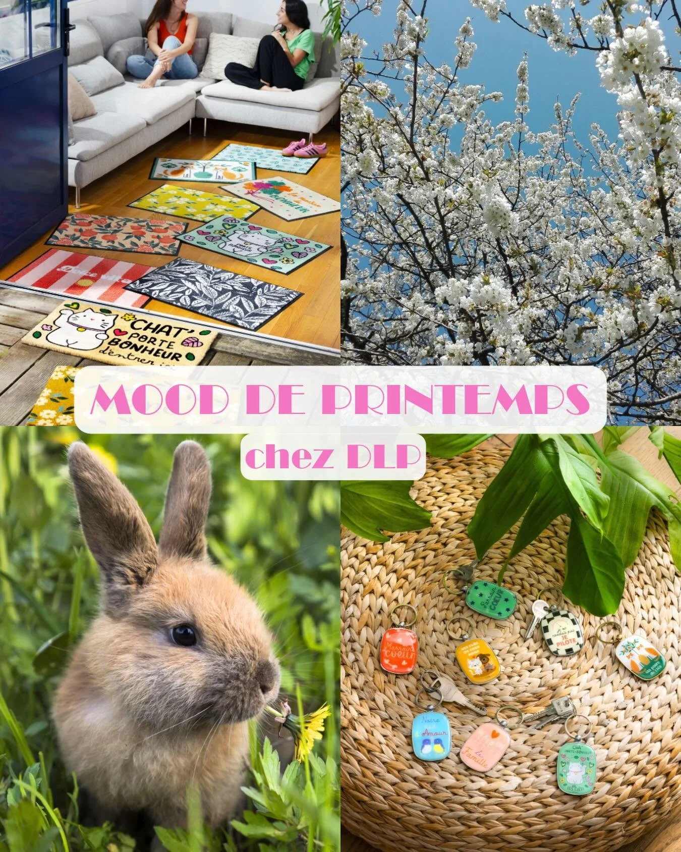 Ok, on avoue tout... &Agrave; l&rsquo;ext&eacute;rieur, c&rsquo;est plut&ocirc;t ambiance &laquo;&nbsp;giboul&eacute;es et pulls en laine&nbsp;&raquo;. Mais chez DLP, on a d&eacute;cid&eacute; de ne pas attendre pour faire entrer le printemps &agrave