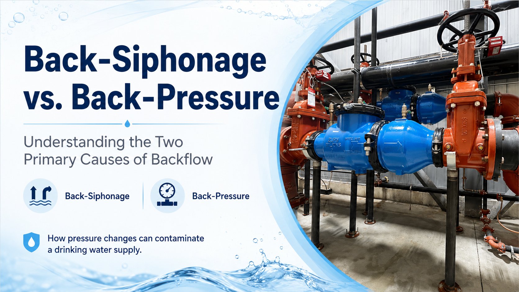 Back-Siphonage vs. Back-Pressure: Understanding the Two Primary Causes of Backflow
