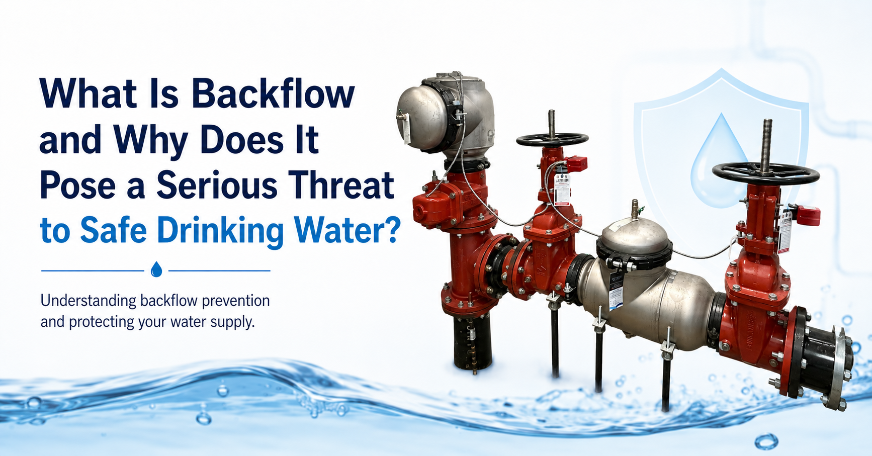 What Is Backflow and Why Does It Pose a Serious Threat to Safe Drinking Water?
