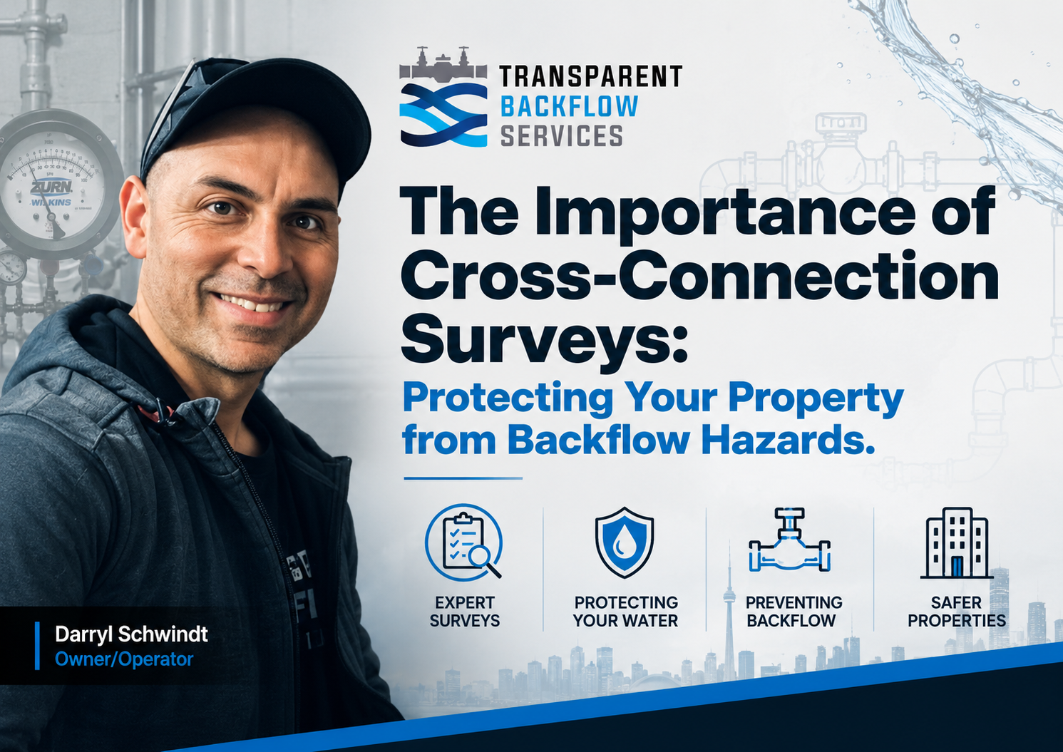 Cross-Connection Surveys in Guelph, Cambridge, Waterloo &amp; Southern Ontario