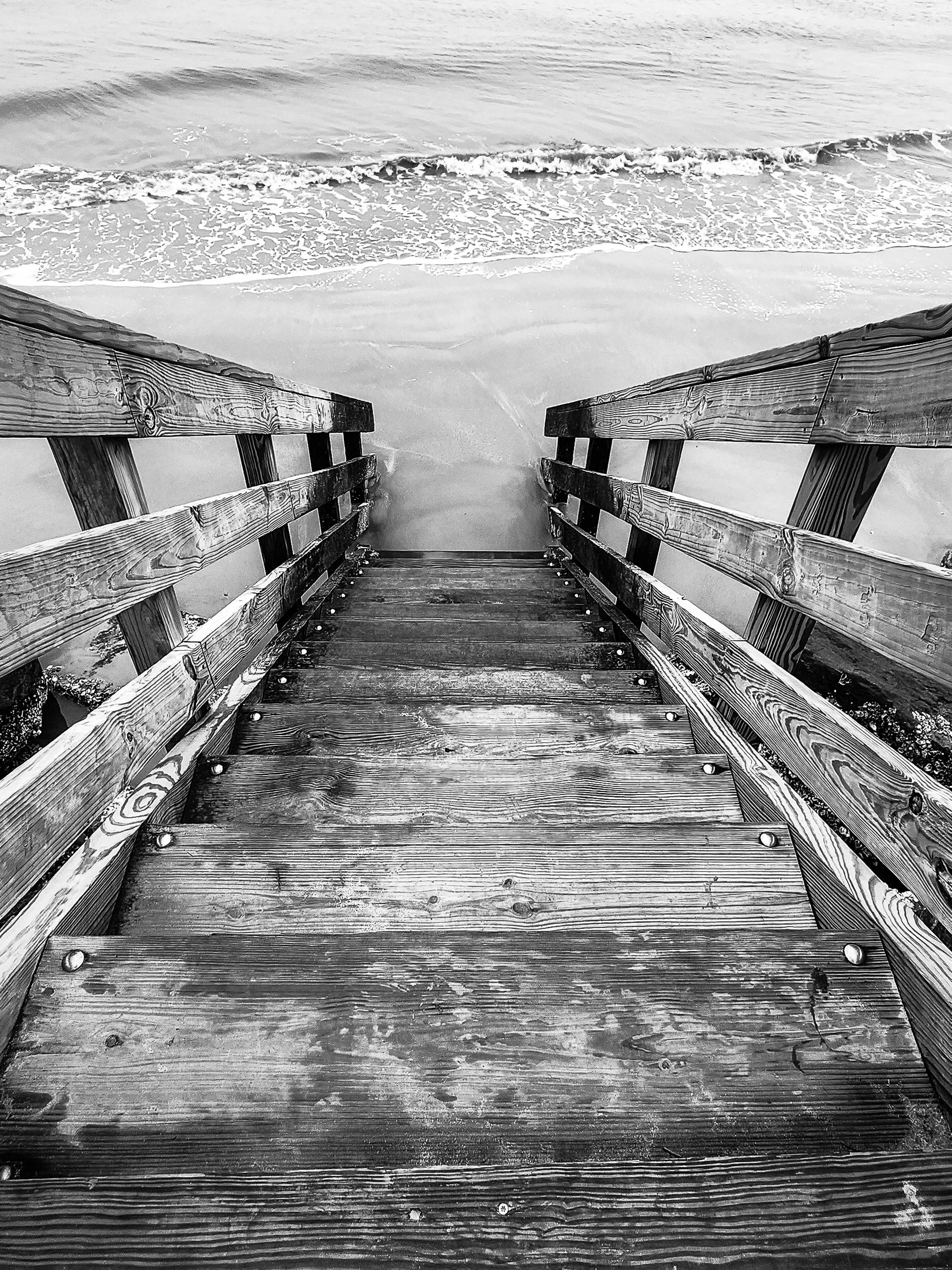 where the steps end