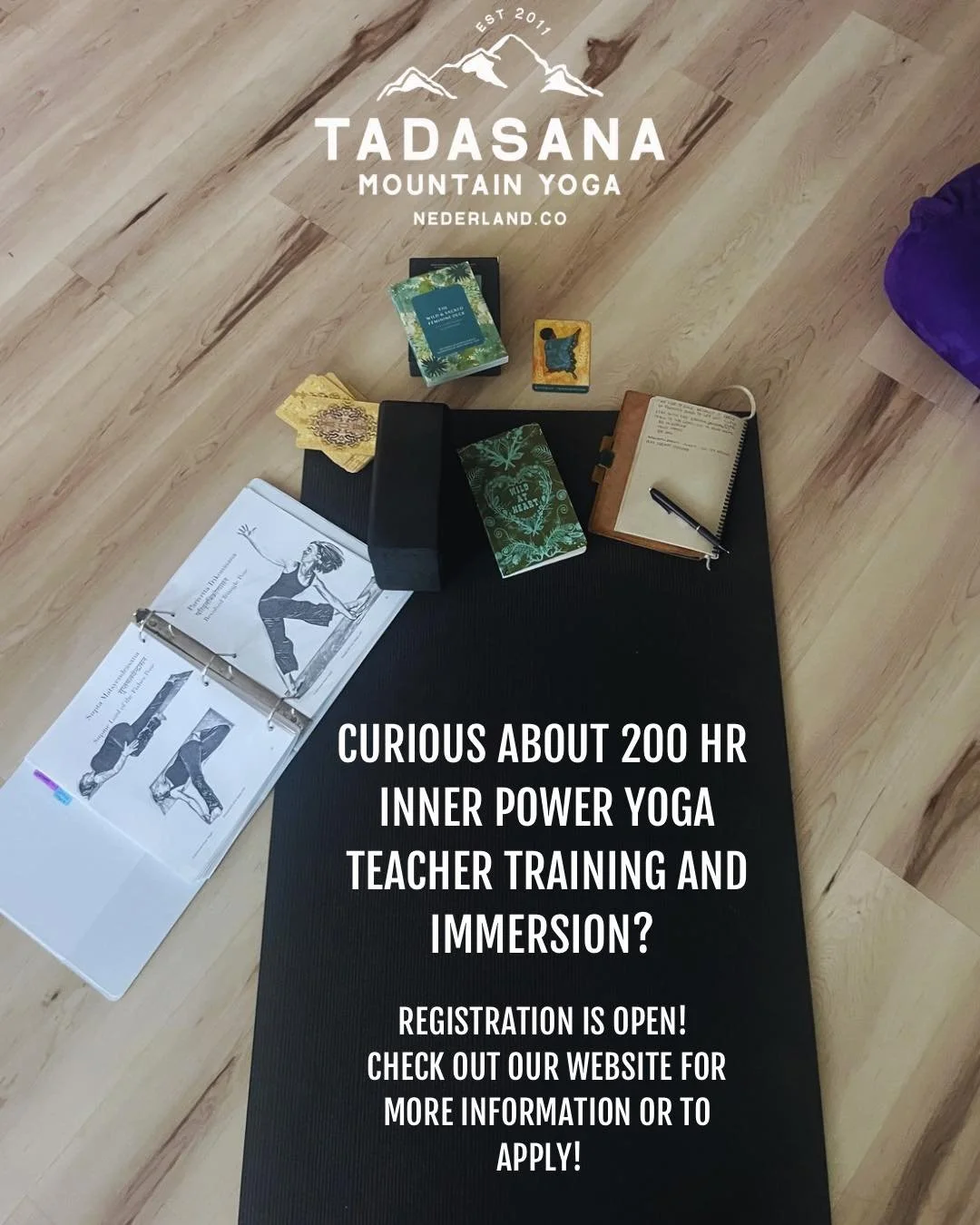 Interested in deepening your yoga practice? 

Our Inner Power Teacher Training and Immersion is just for you! 

Connect with other yogis, and find new depths to your practice. 

DM us or check our website for more info!