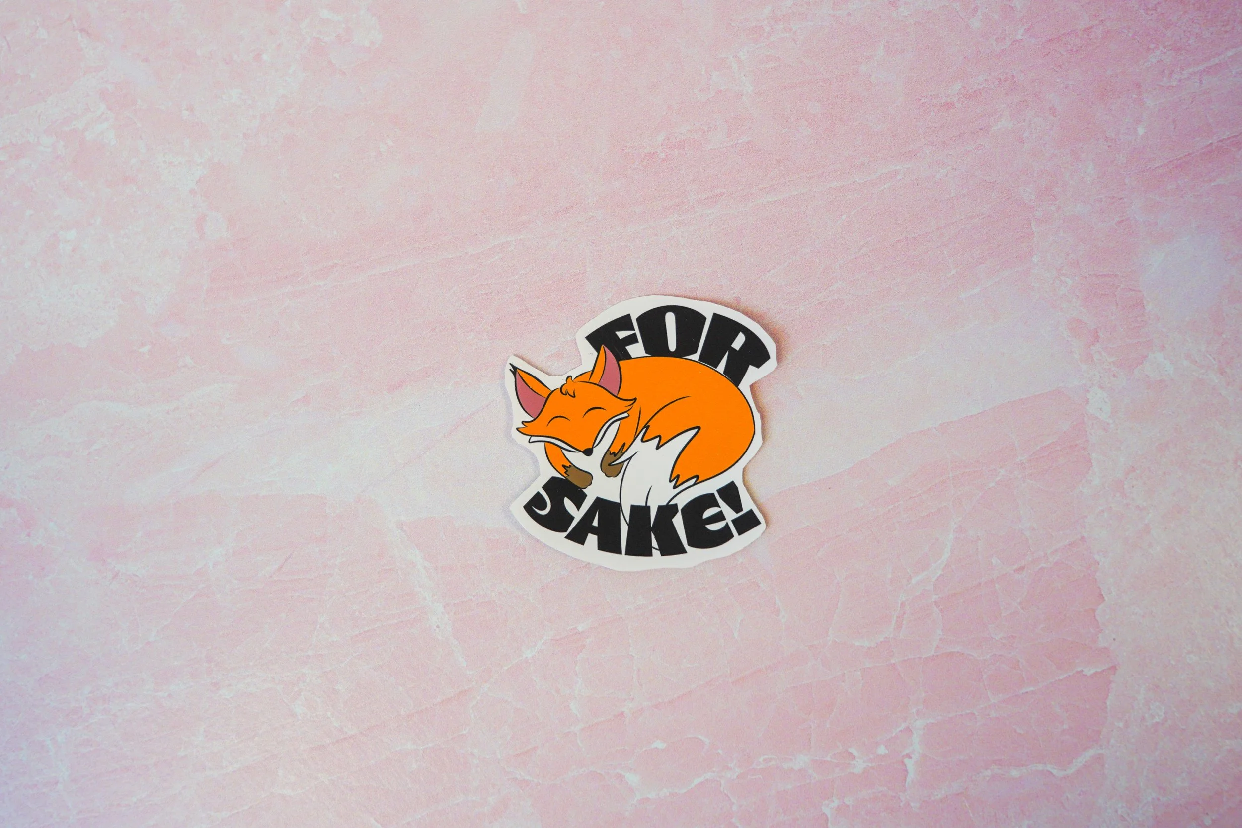 What the Fox Sticker