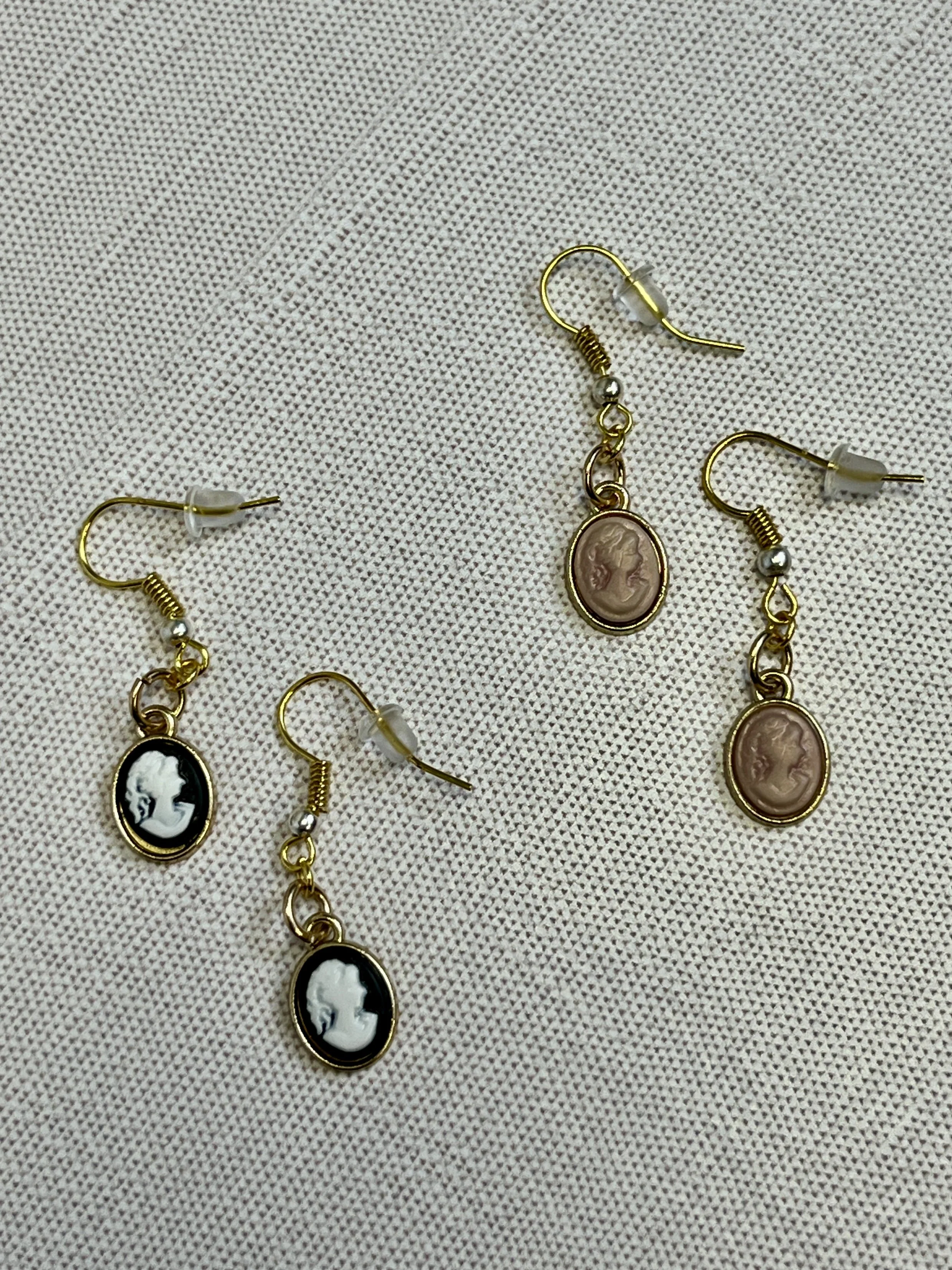 Cameo Pendant Earrings.jpg