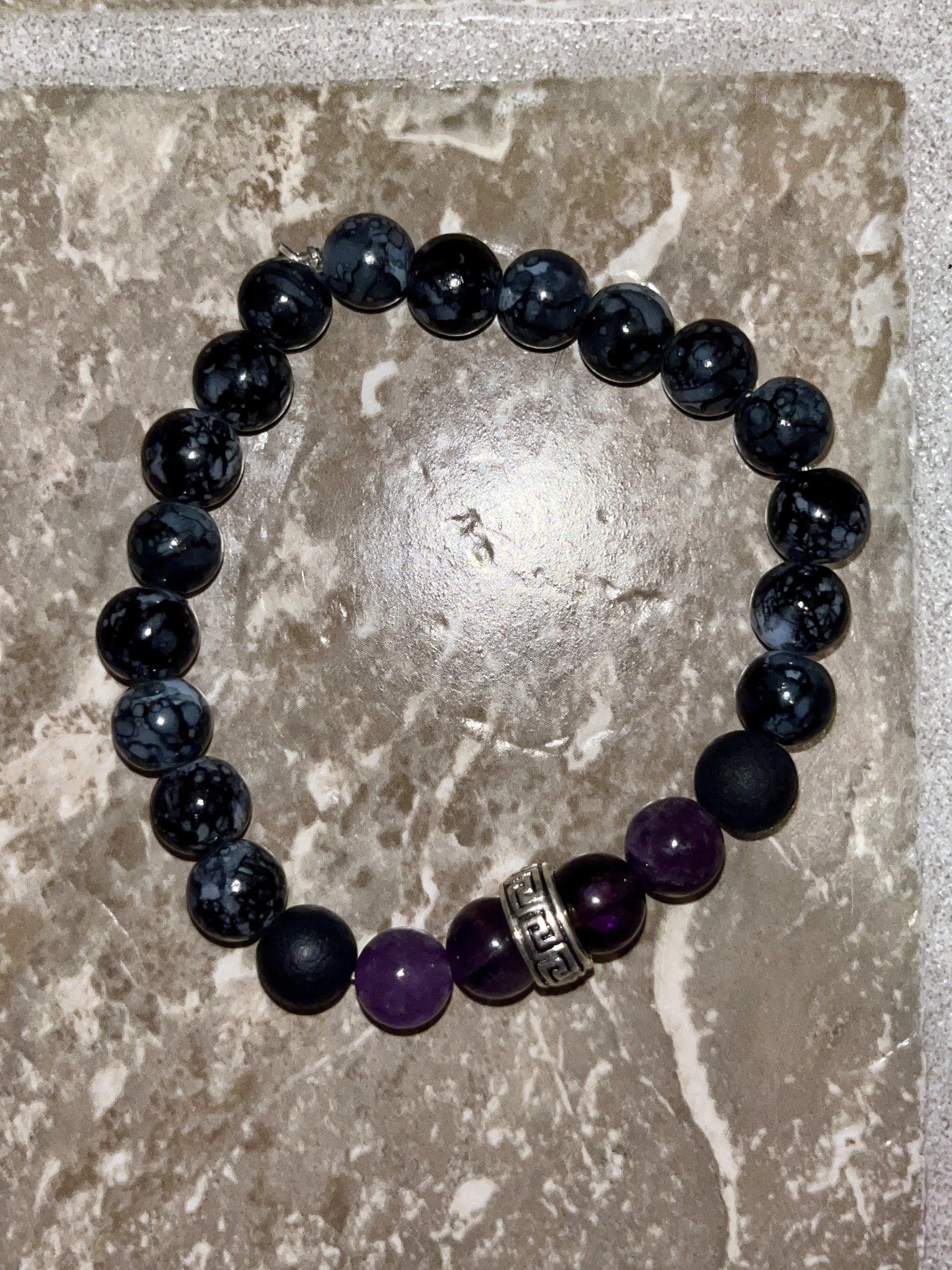 Black marble bracelet (amethyst).jpg