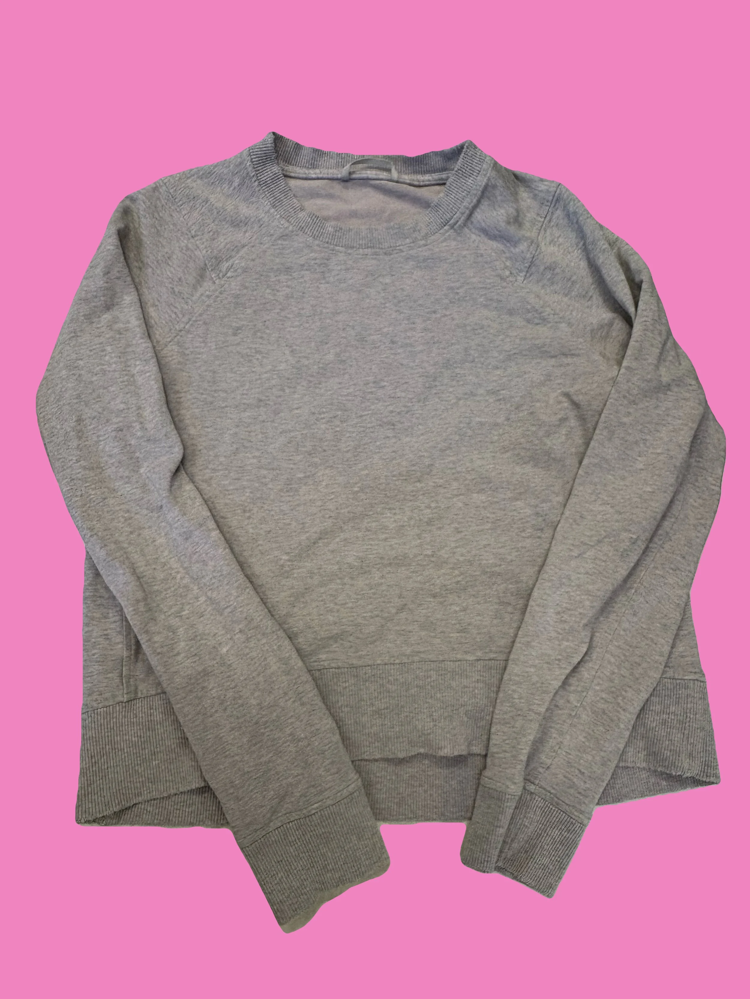 lulu lemon jackets Grey Crewneck Size 4.JPG