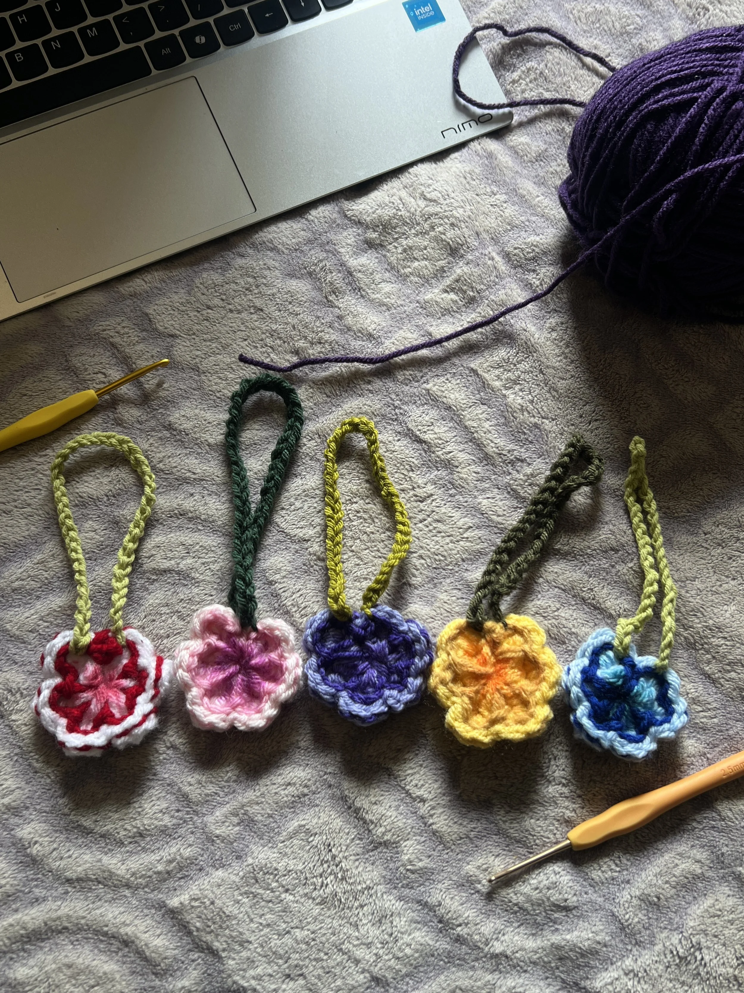 CROCHET BAG CHARM