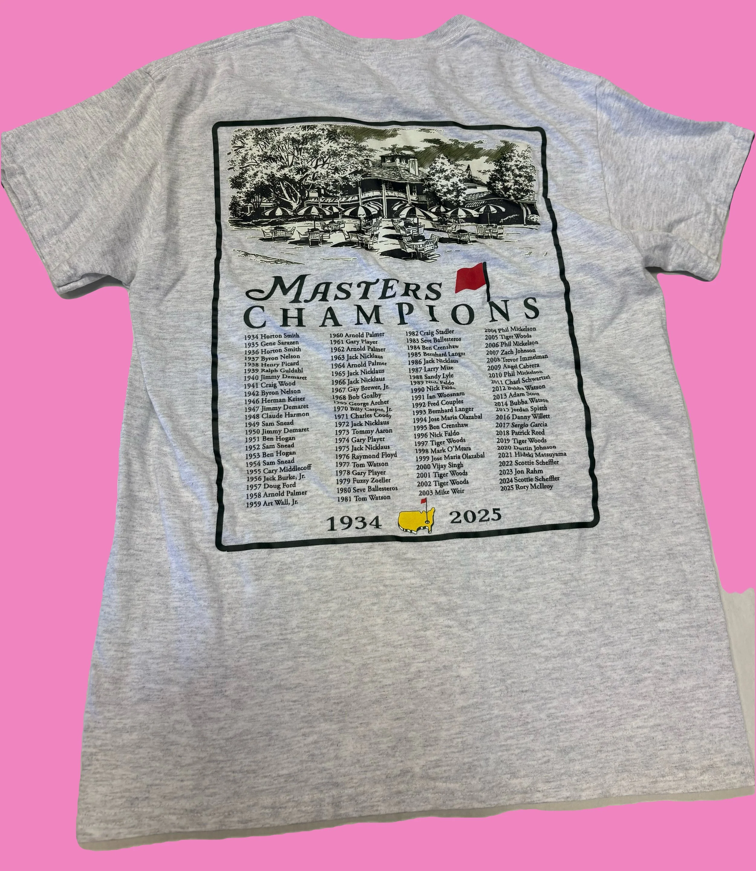 GREY MASTERS SHIRT