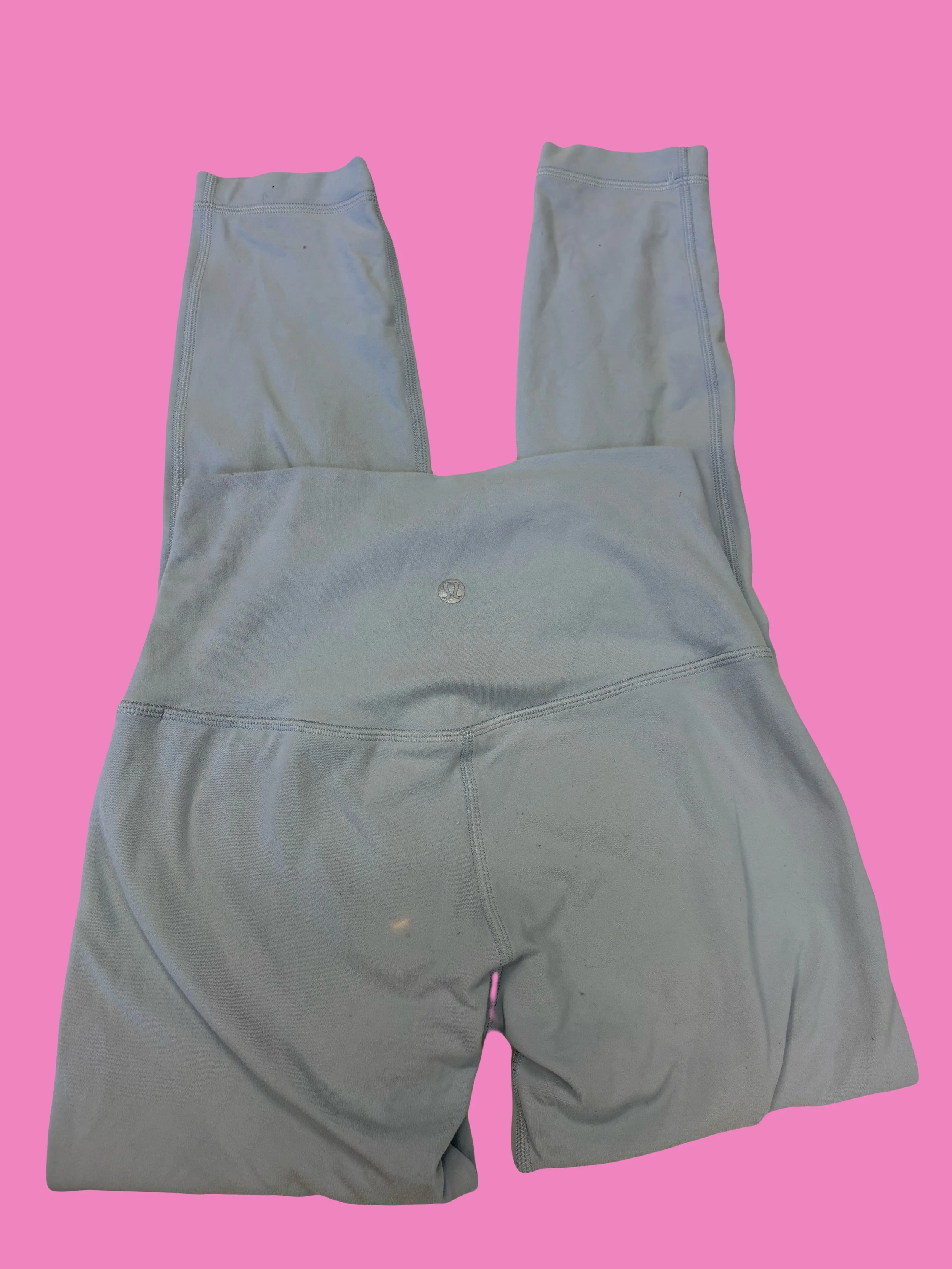 lulu lemon leggings light blue size 4.JPG